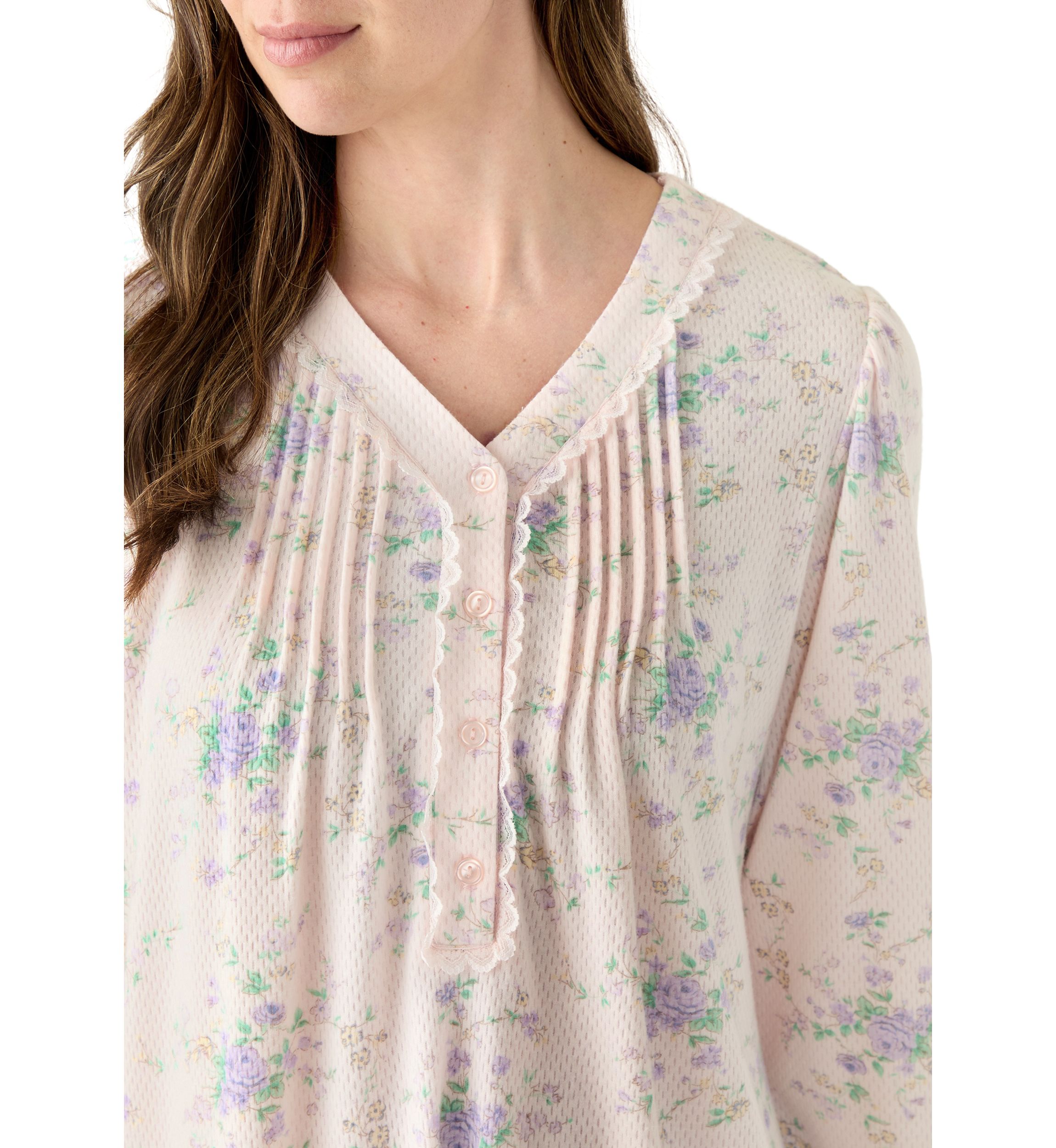 Womens Long Sleeve Nightgown