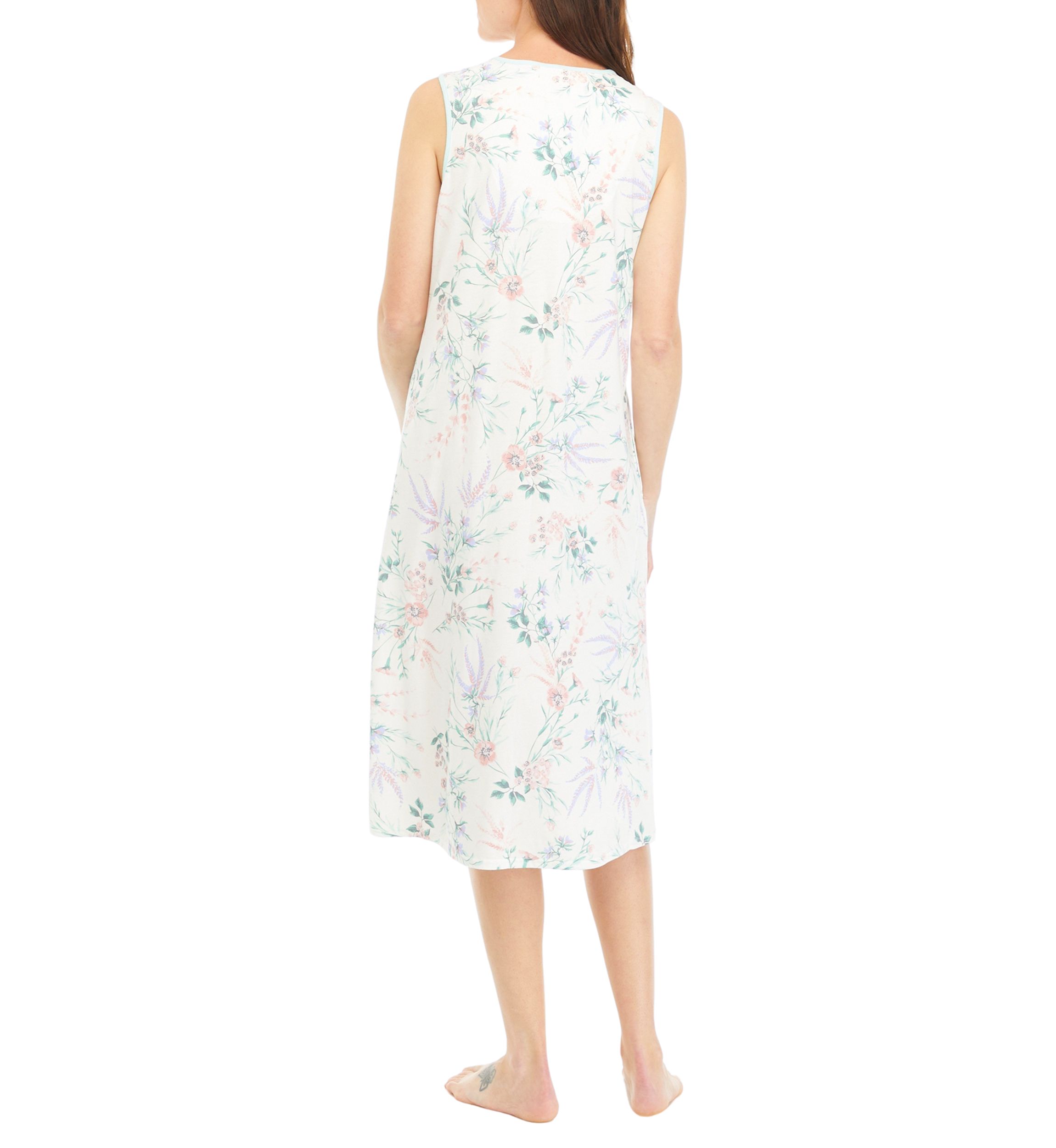 Cotton Long Printed Nightgown