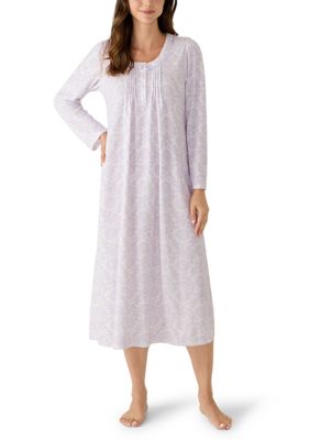 Miss Elaine Women's Honeycomb Long Nightgown, XL