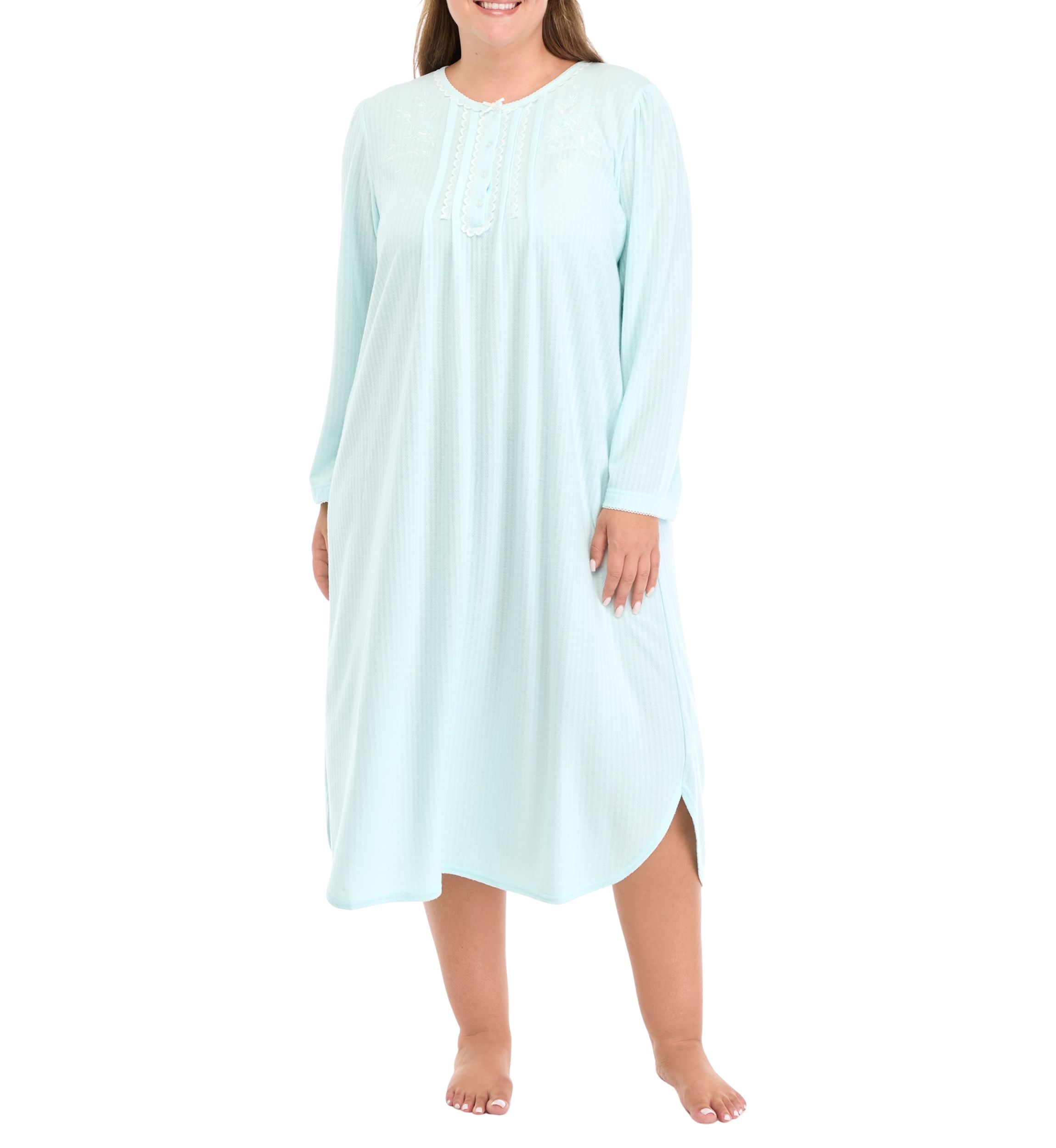 Plus Size Honeycomb Long Gown