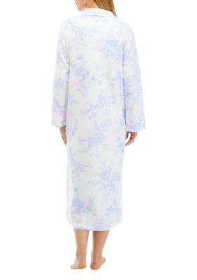 Women's Long Zip Front Robe