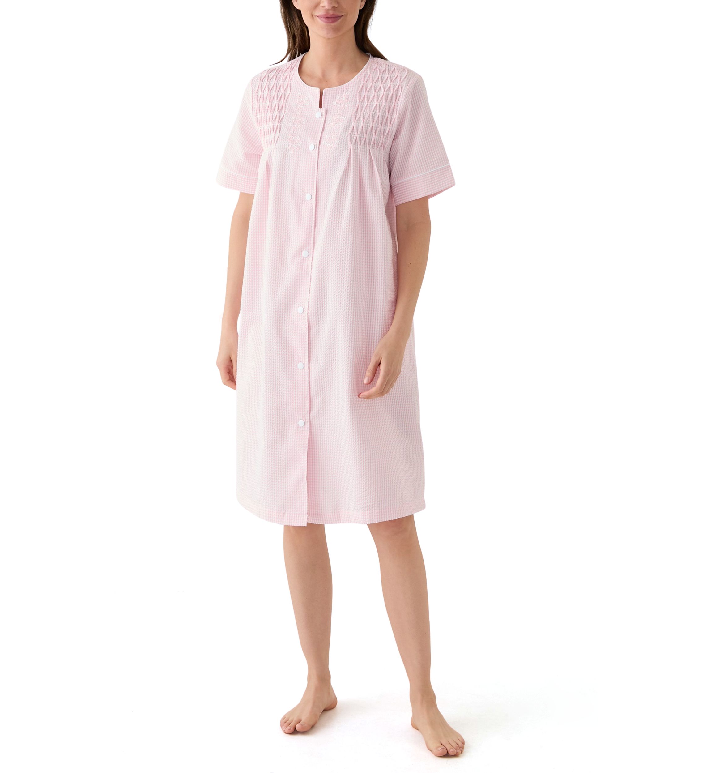 Short Snap Robe