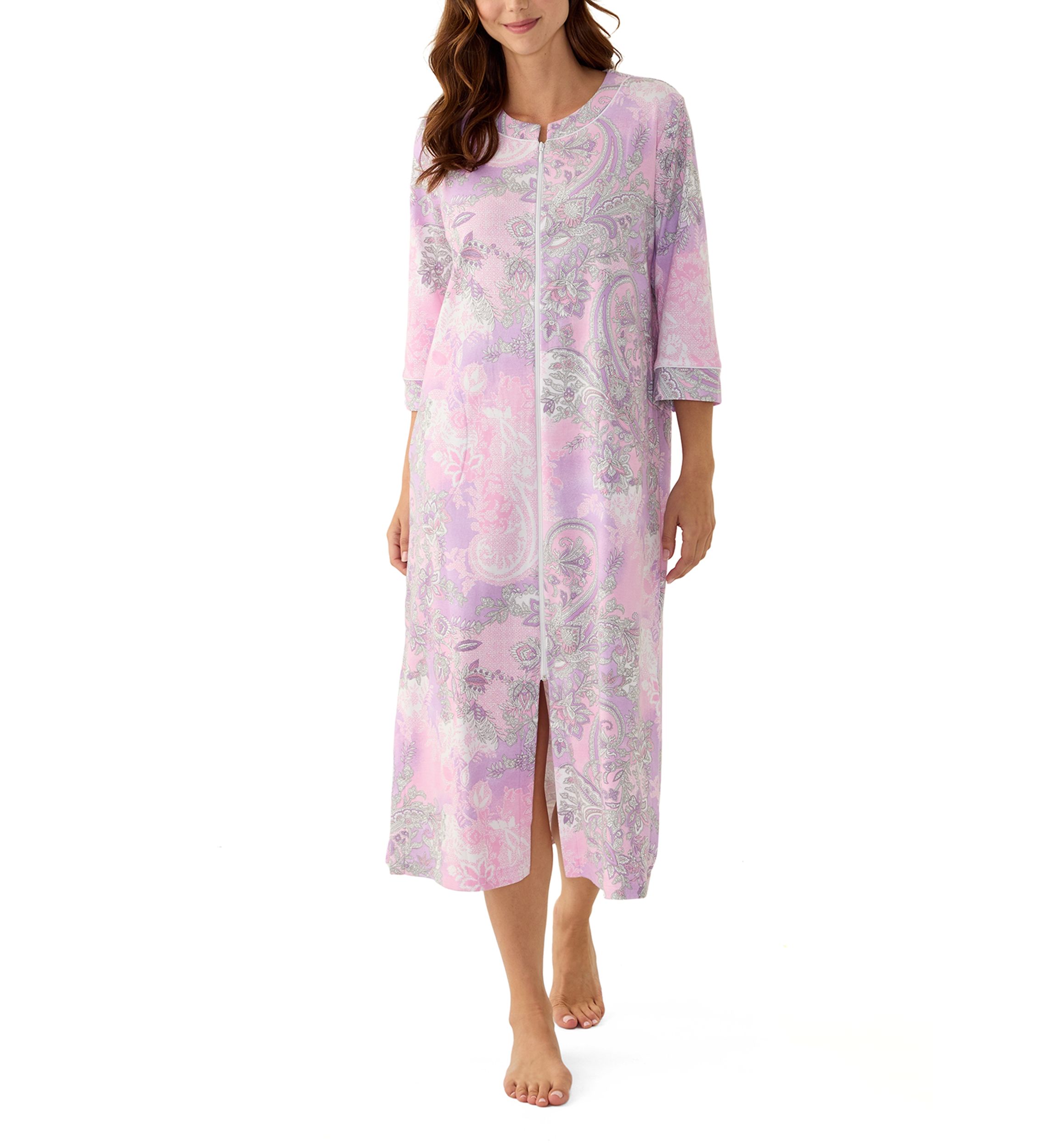Interlock Long Zip Robe