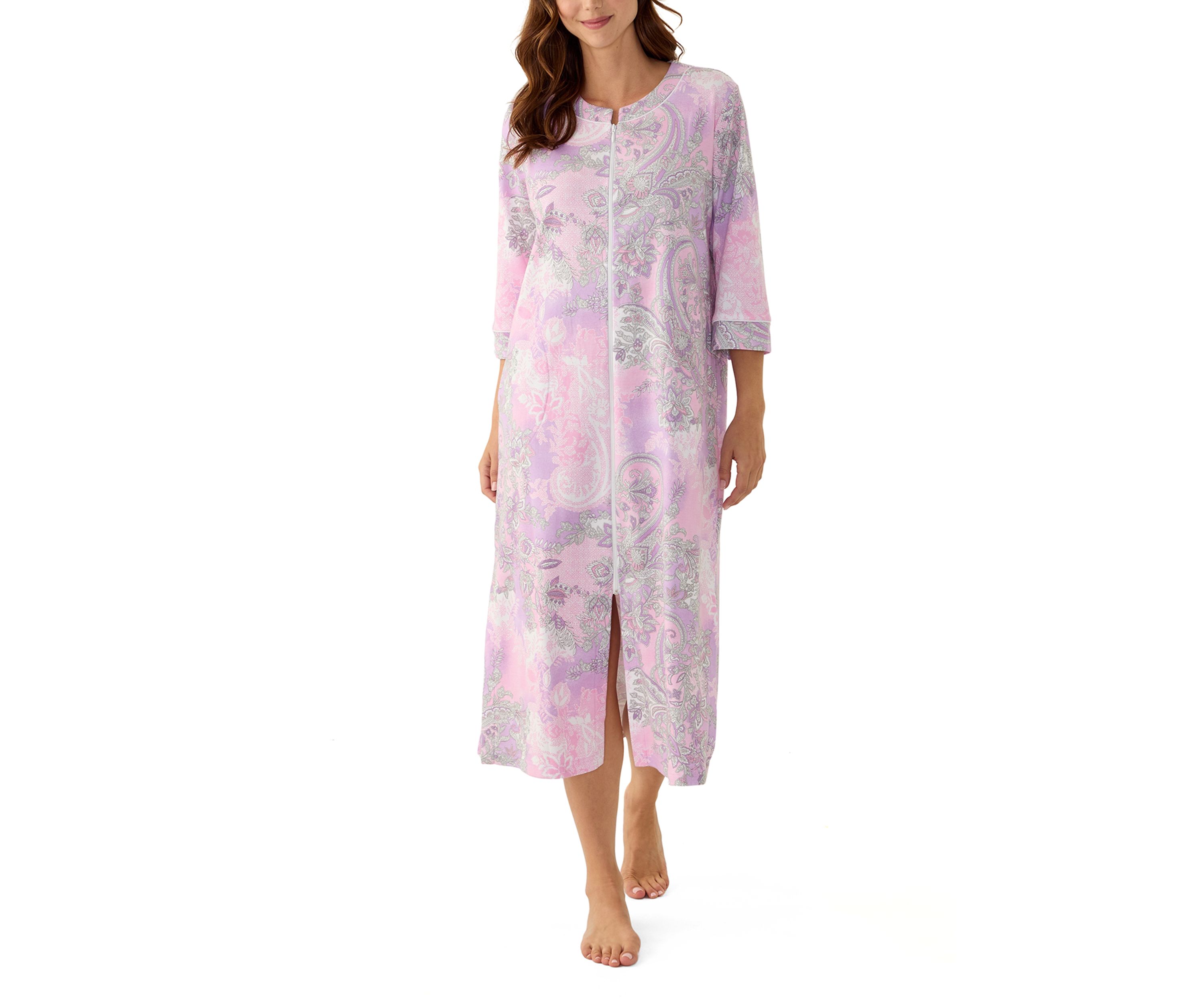 Interlock Long Zip Robe