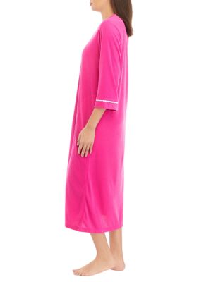 Women's Terry Long Zip Robe