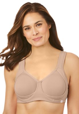 Comfort Choice Women's Out Wire Bra (Plus Size), 54 DDD