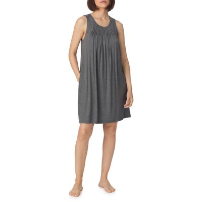 DKNY Sleepwear Women's Short Sleeveless Chemise Nightgown, XL