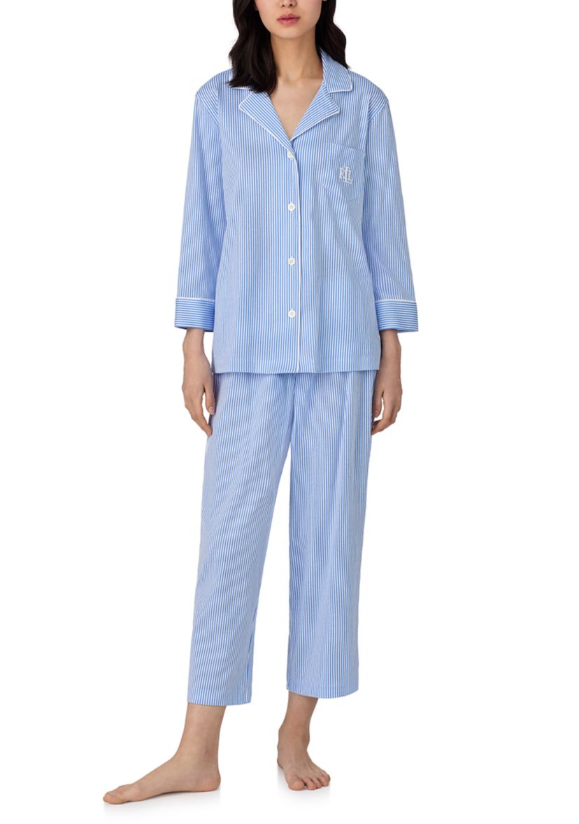 Knit Capri Pajama Set
