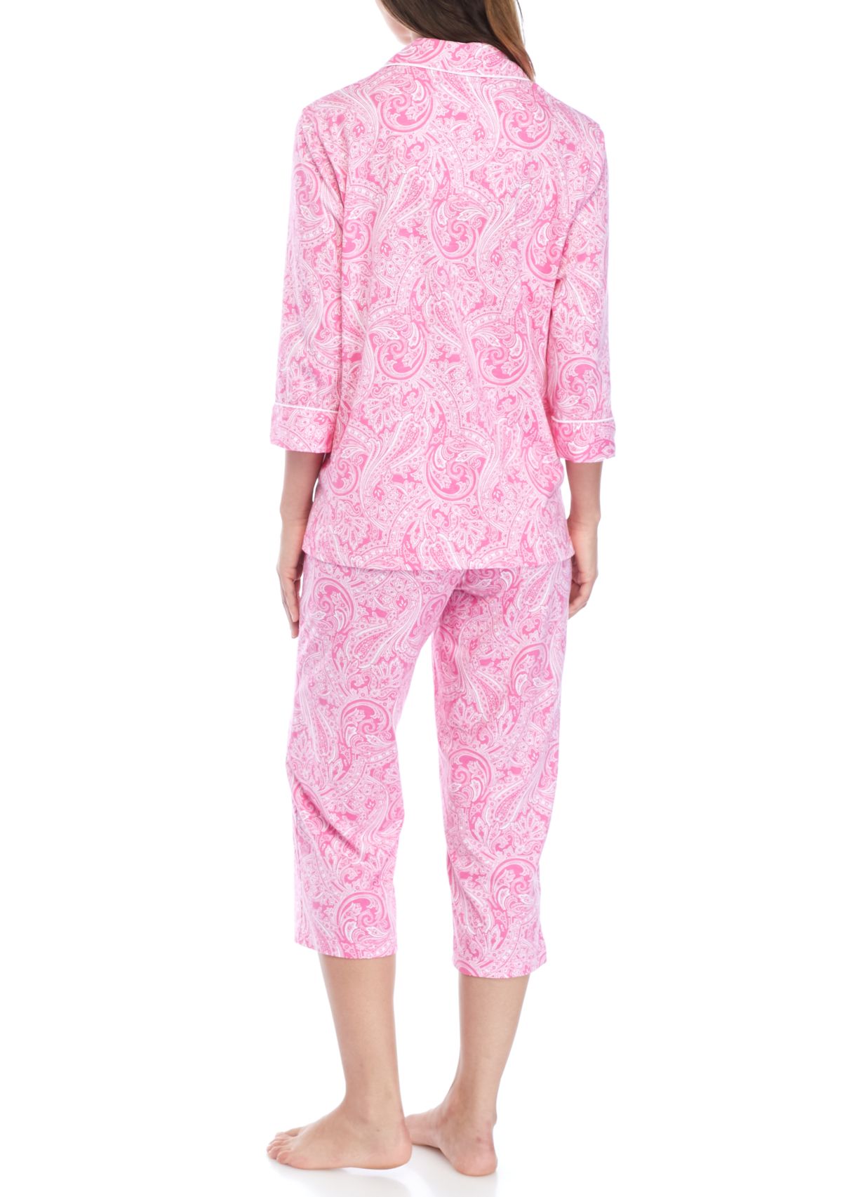 Knit Capri Pajama Set