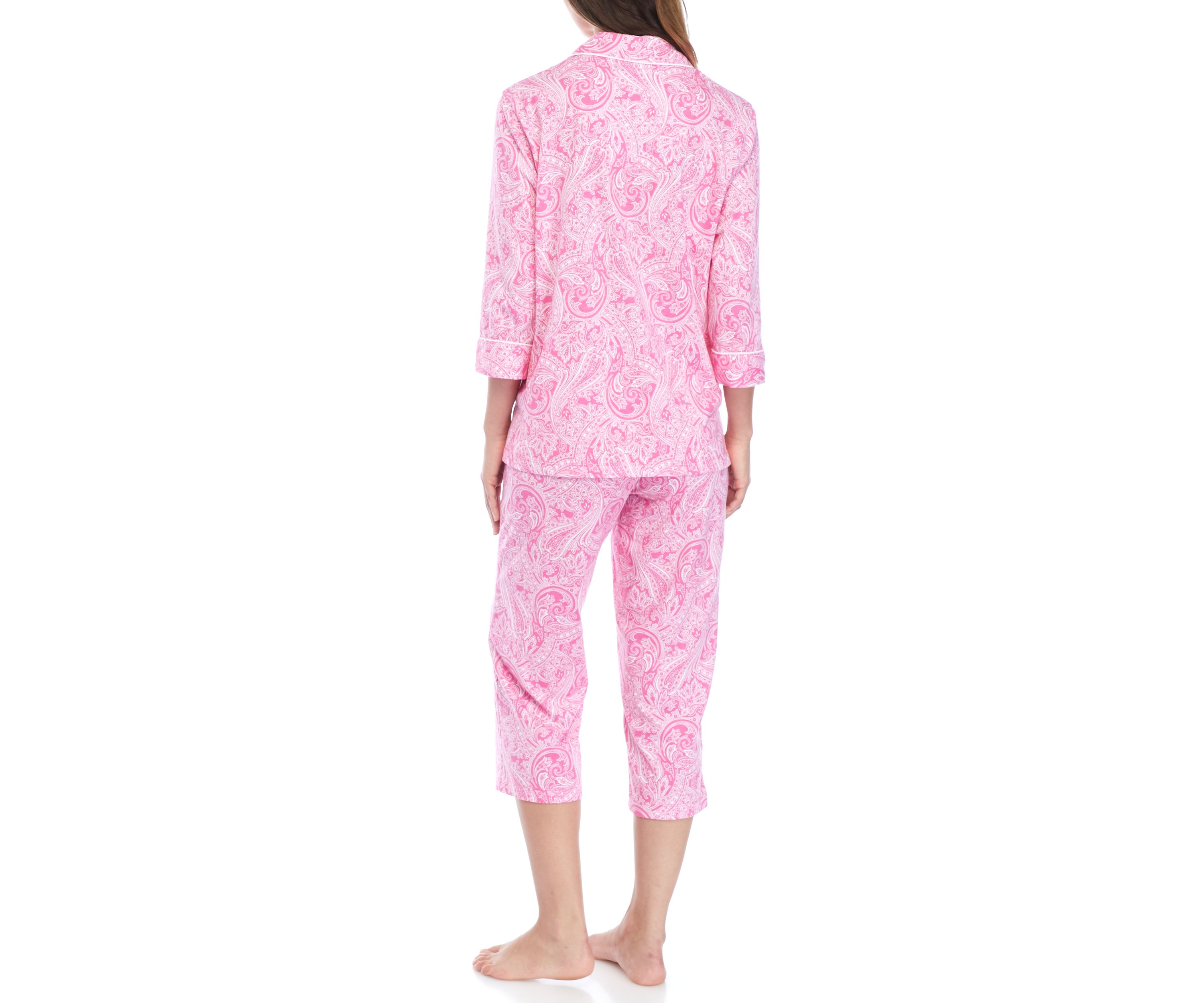 Knit Capri Pajama Set