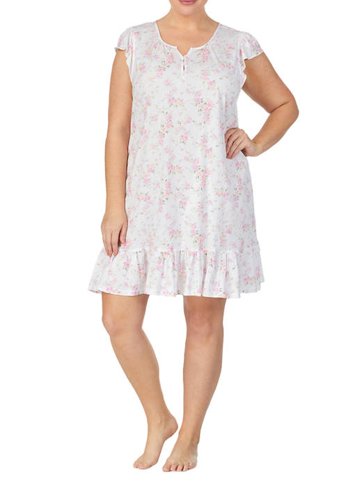 Lauren Ralph Lauren Plus Size Knit Chemise Nightgown | belk