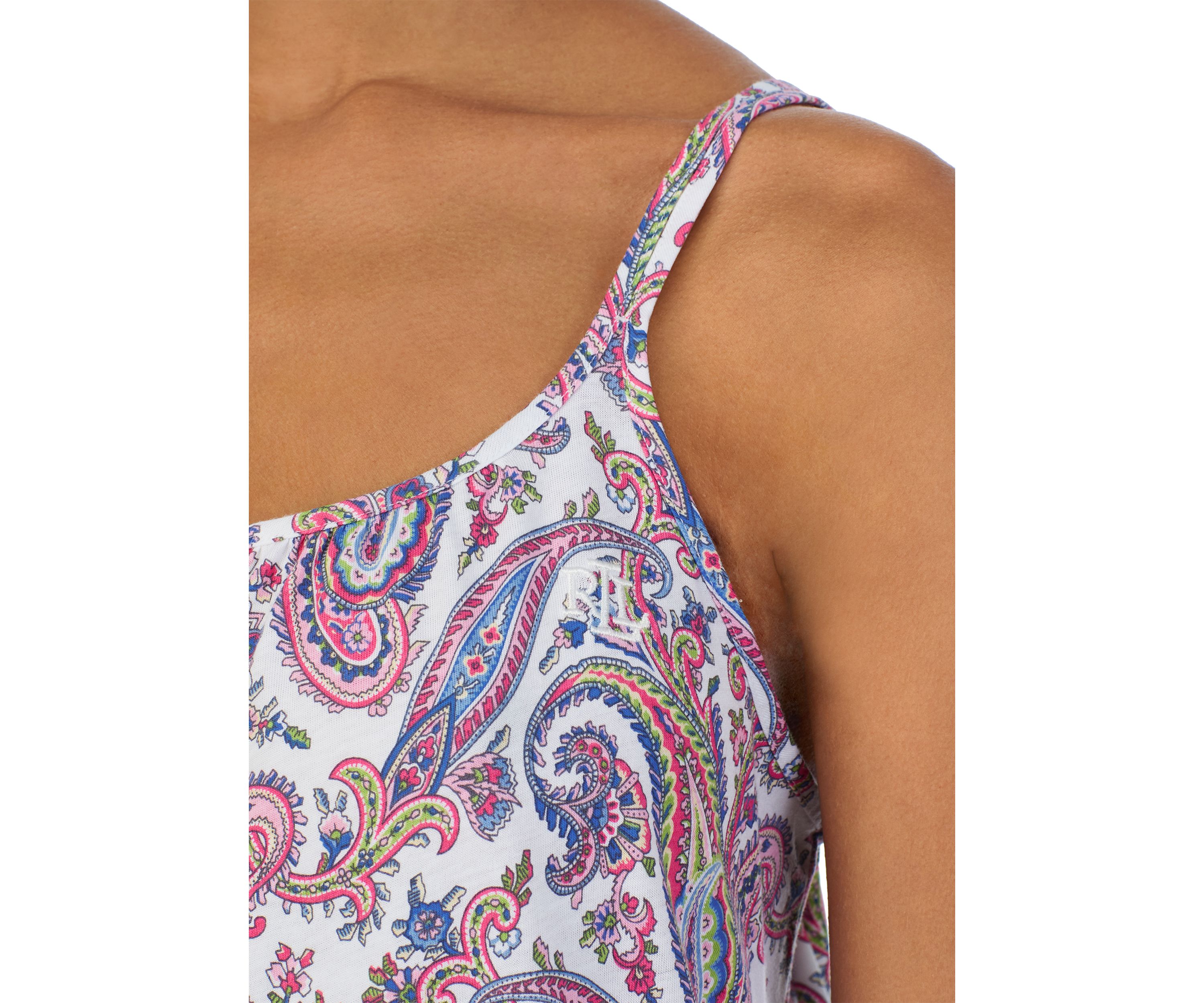 Double Strap Button Neck Short Gown
