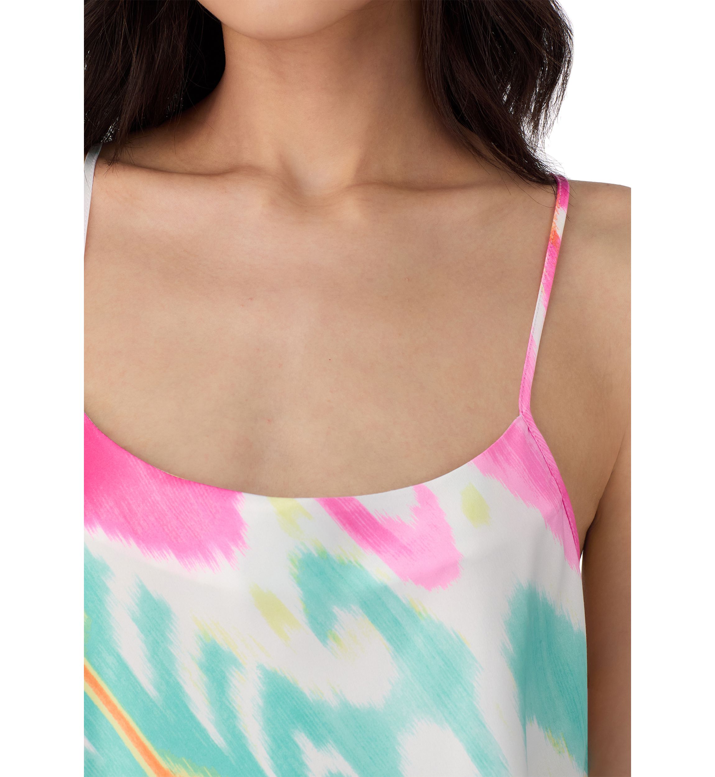 Strappy Short Slip Gown