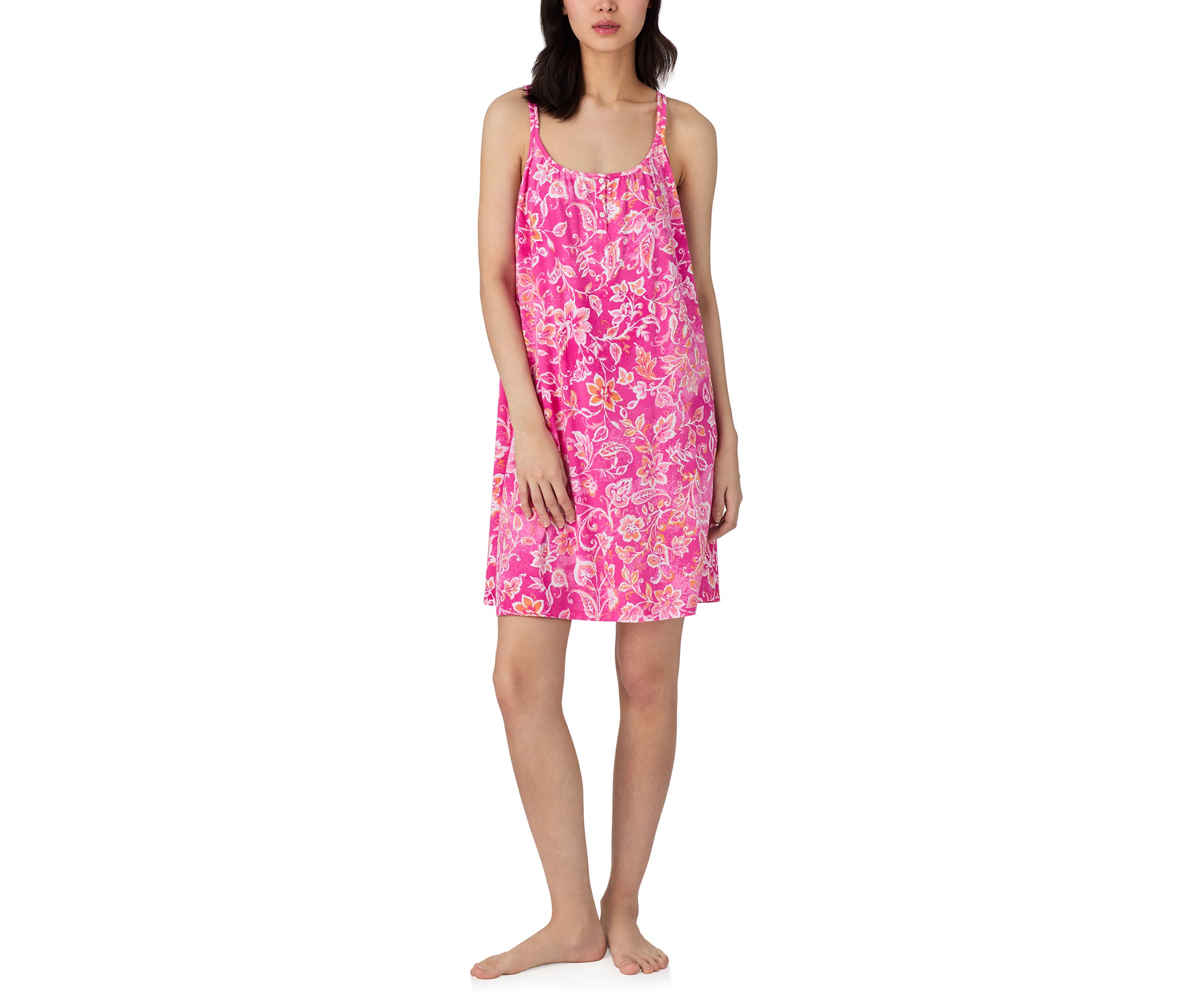Double Strap Short Gown