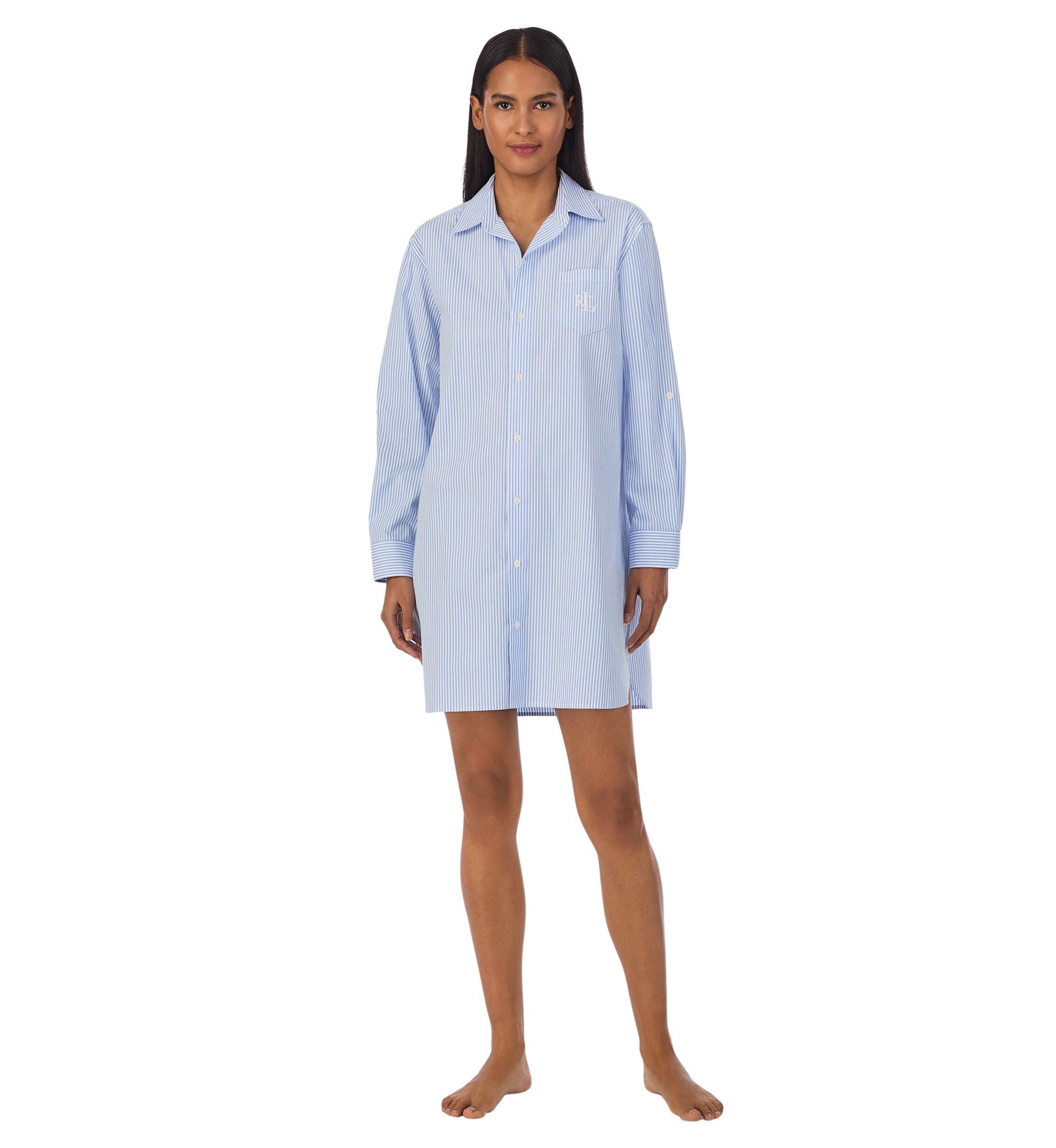 Signature Long Sleeve His Shirt Sleepshirt 