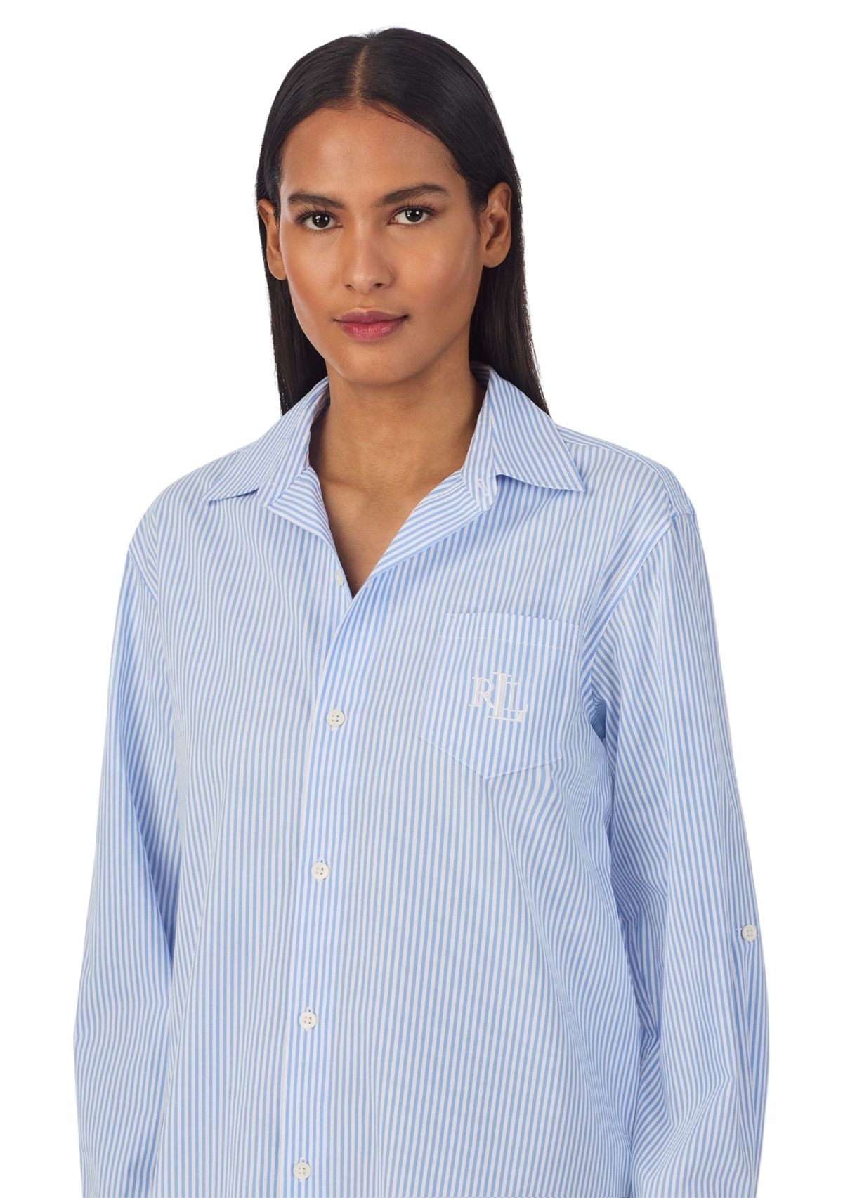 Signature Long Sleeve His Shirt Sleepshirt 
