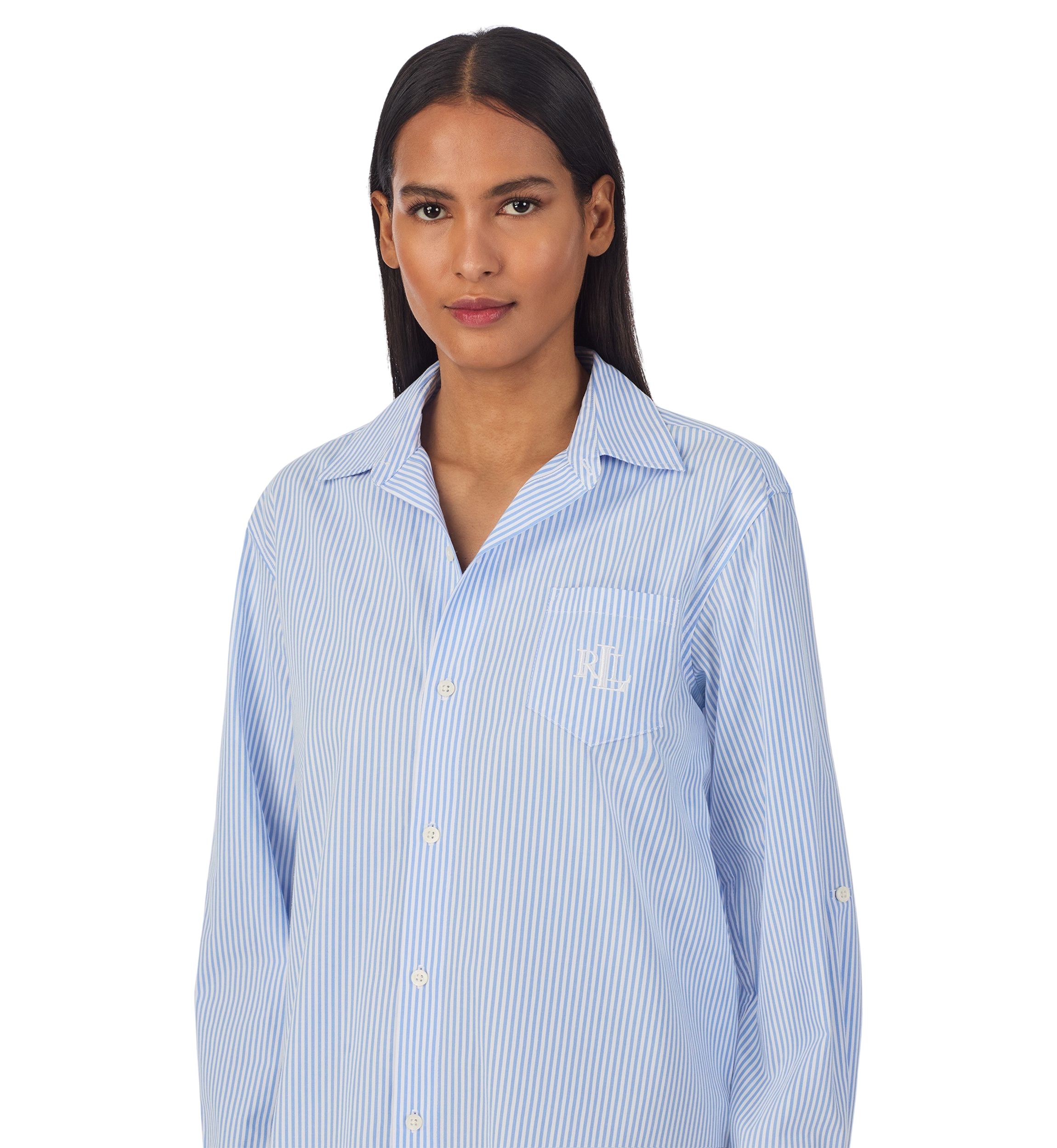 Signature Long Sleeve His Shirt Sleepshirt 