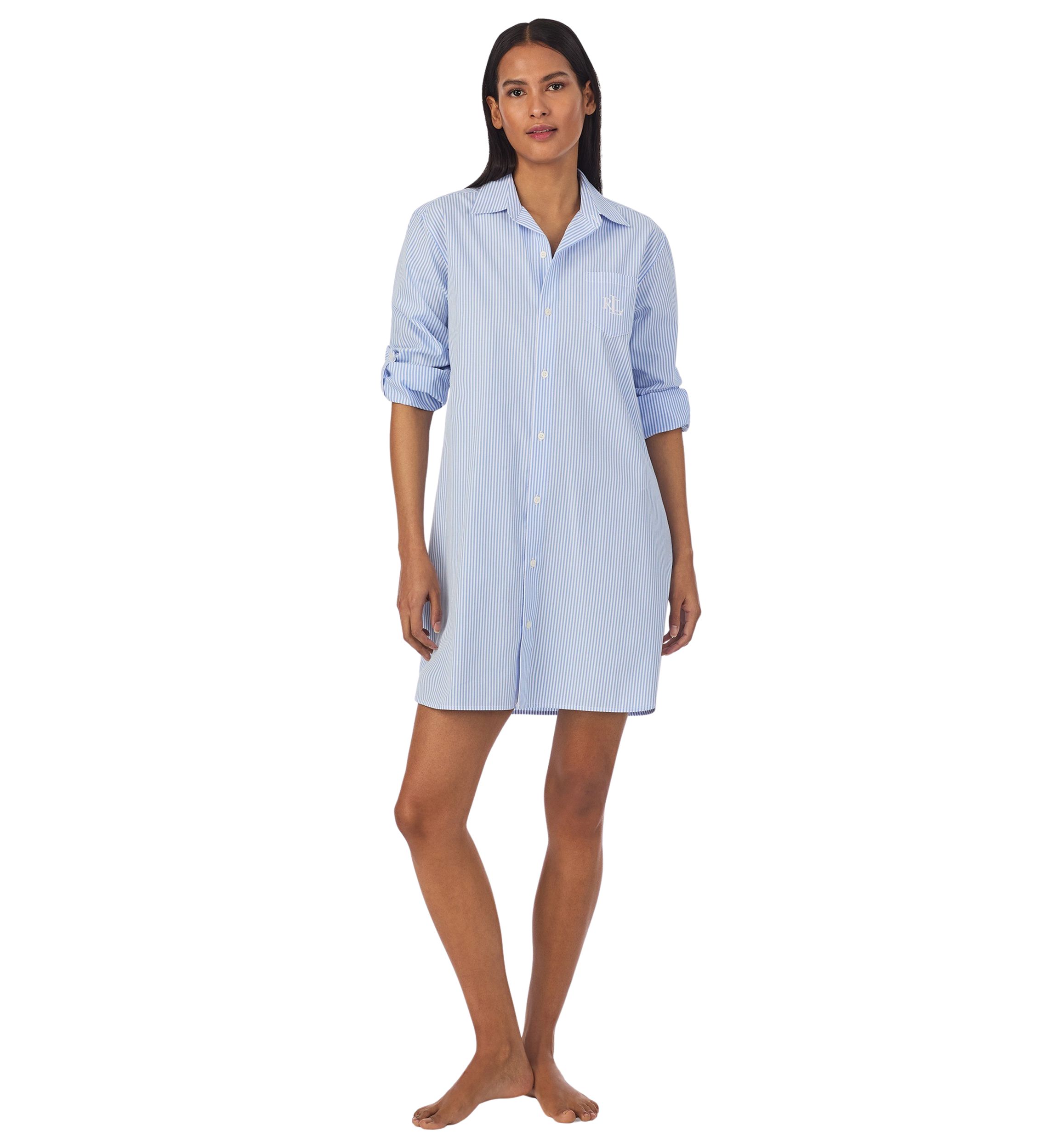 Signature Long Sleeve His Shirt Sleepshirt 