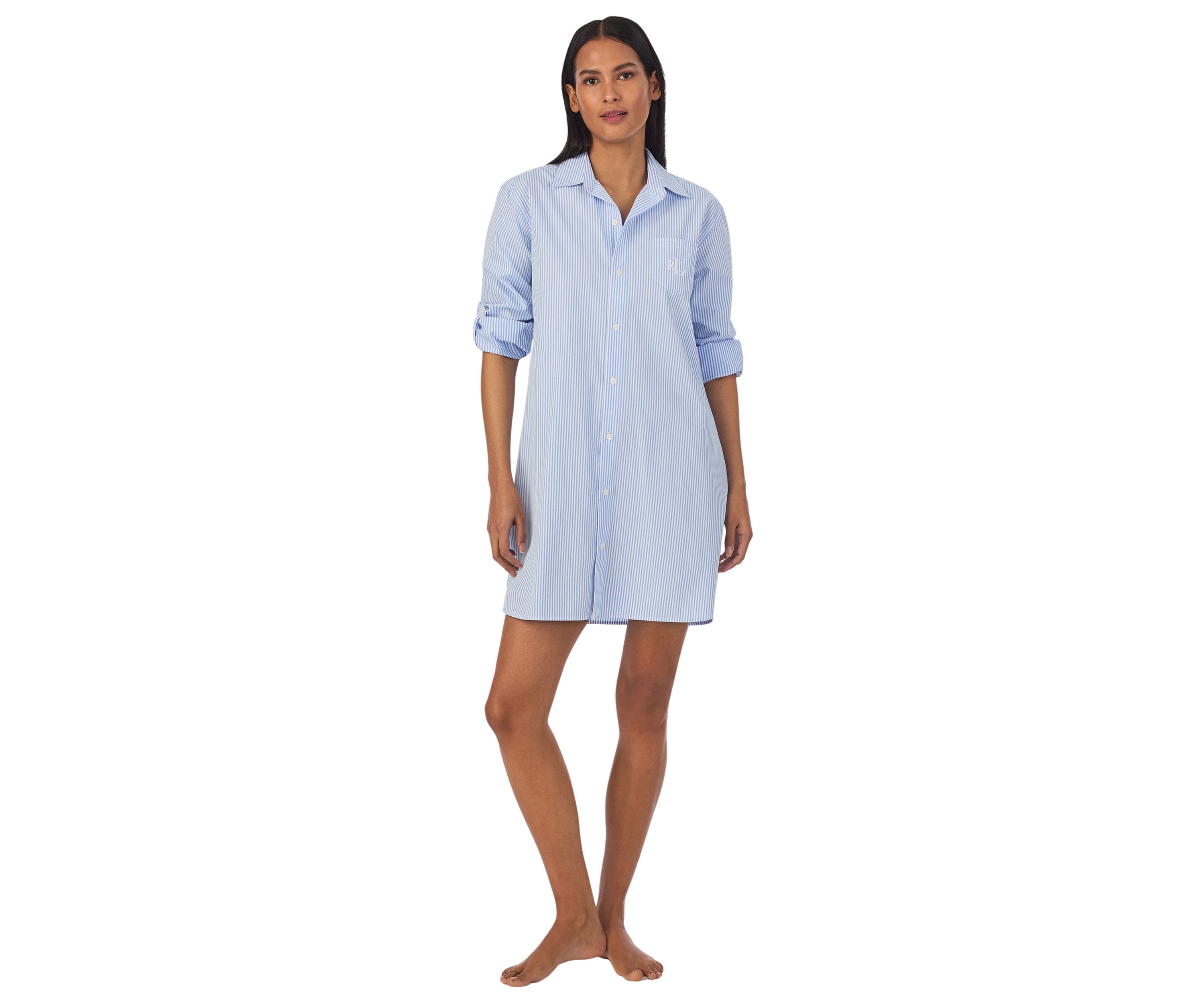 Signature Long Sleeve His Shirt Sleepshirt 
