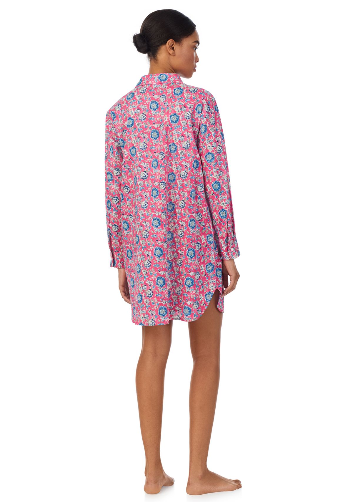Long Roll Tab Sleeve His Shirt Sleepshirt