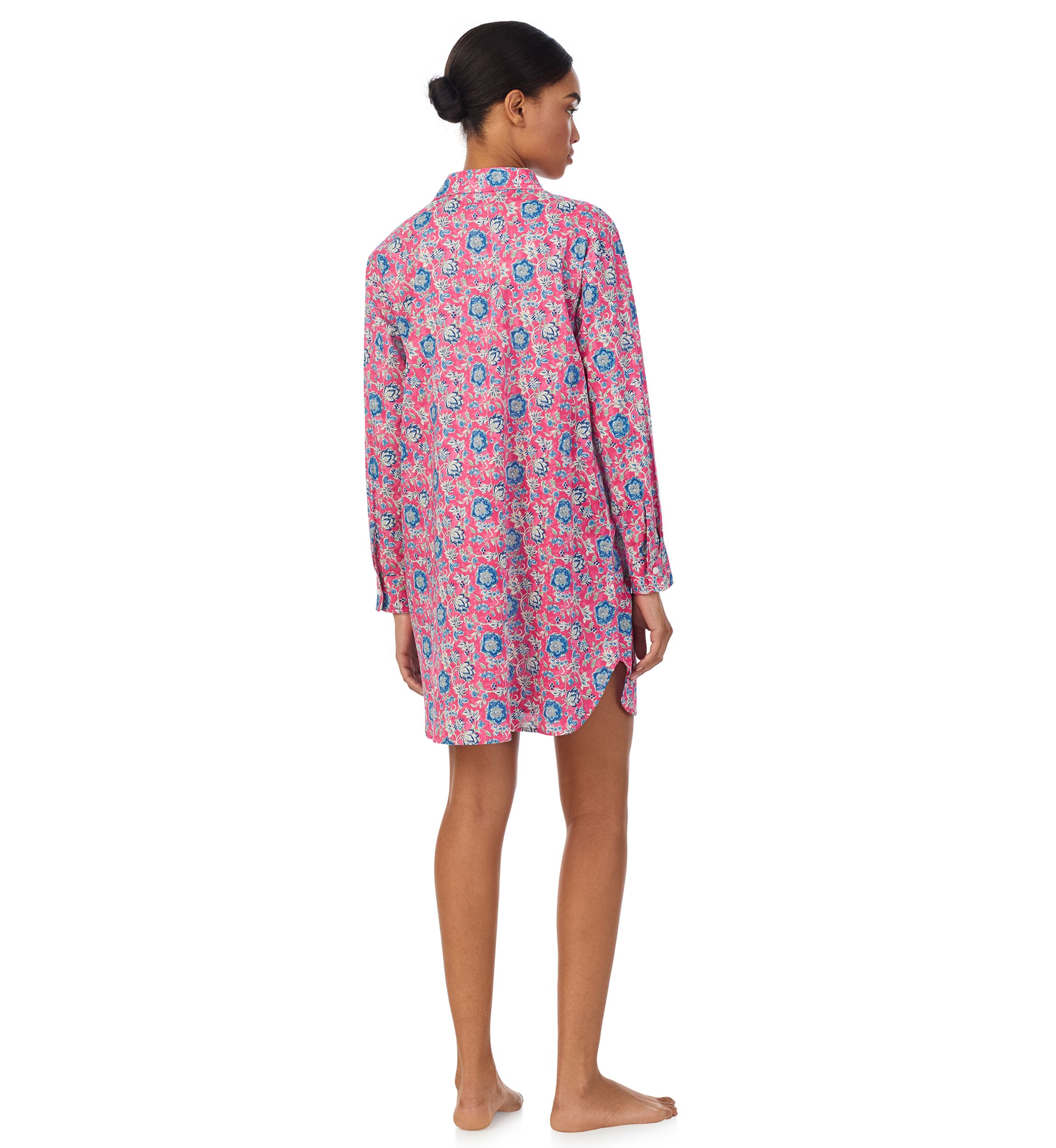Long Roll Tab Sleeve His Shirt Sleepshirt