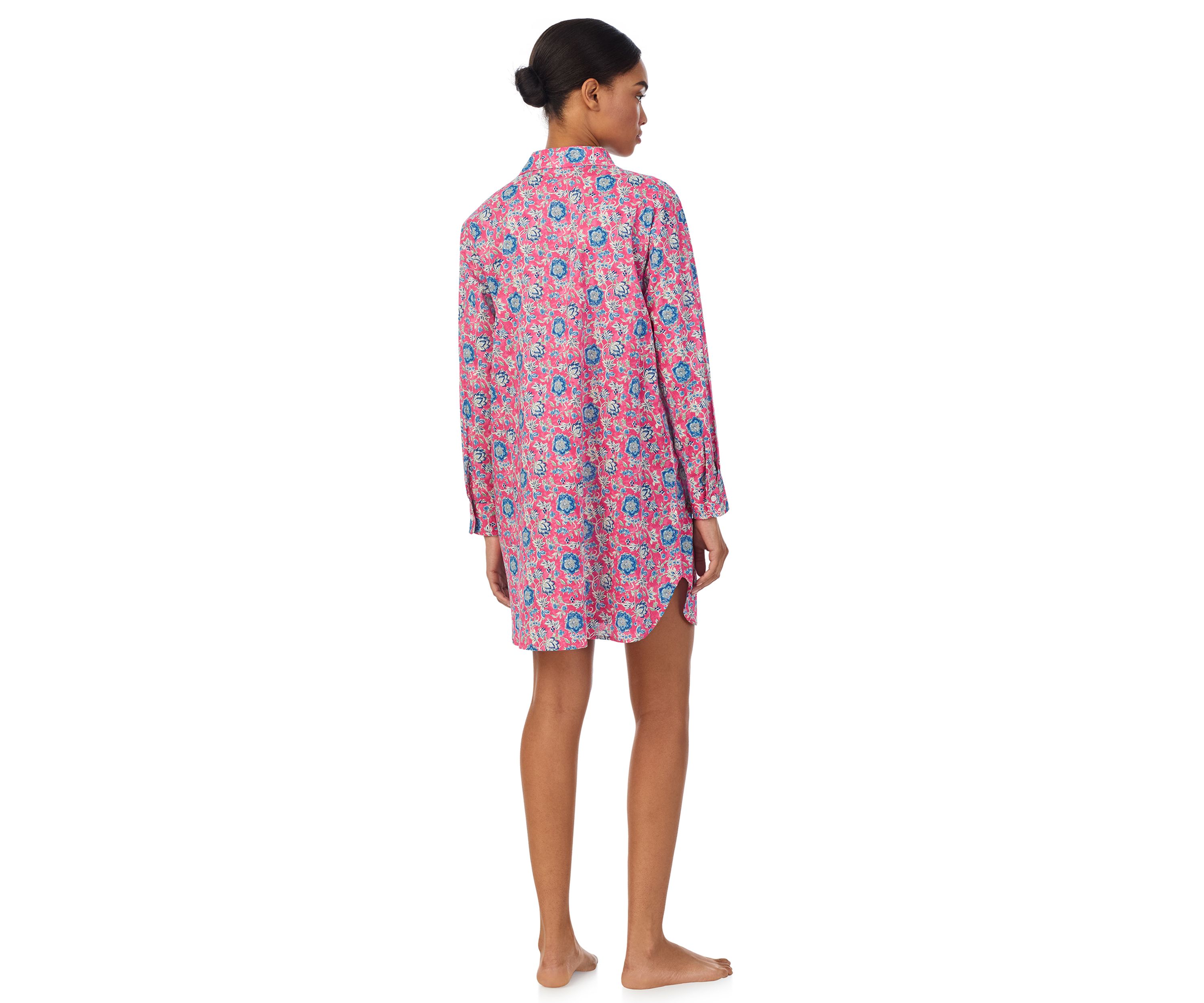 Long Roll Tab Sleeve His Shirt Sleepshirt