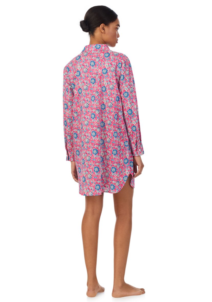 Long Roll Tab Sleeve His Shirt Sleepshirt