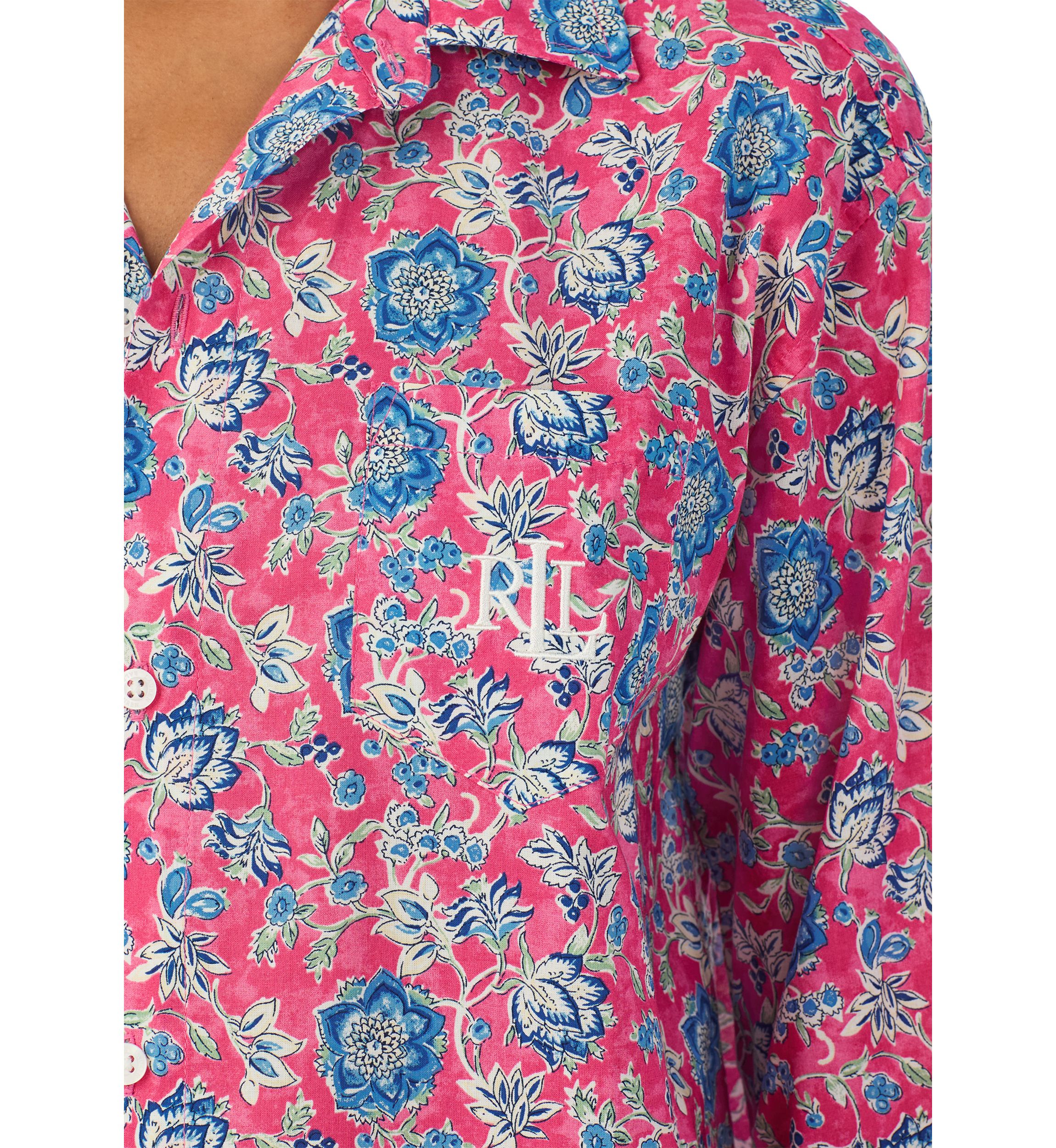Long Roll Tab Sleeve His Shirt Sleepshirt