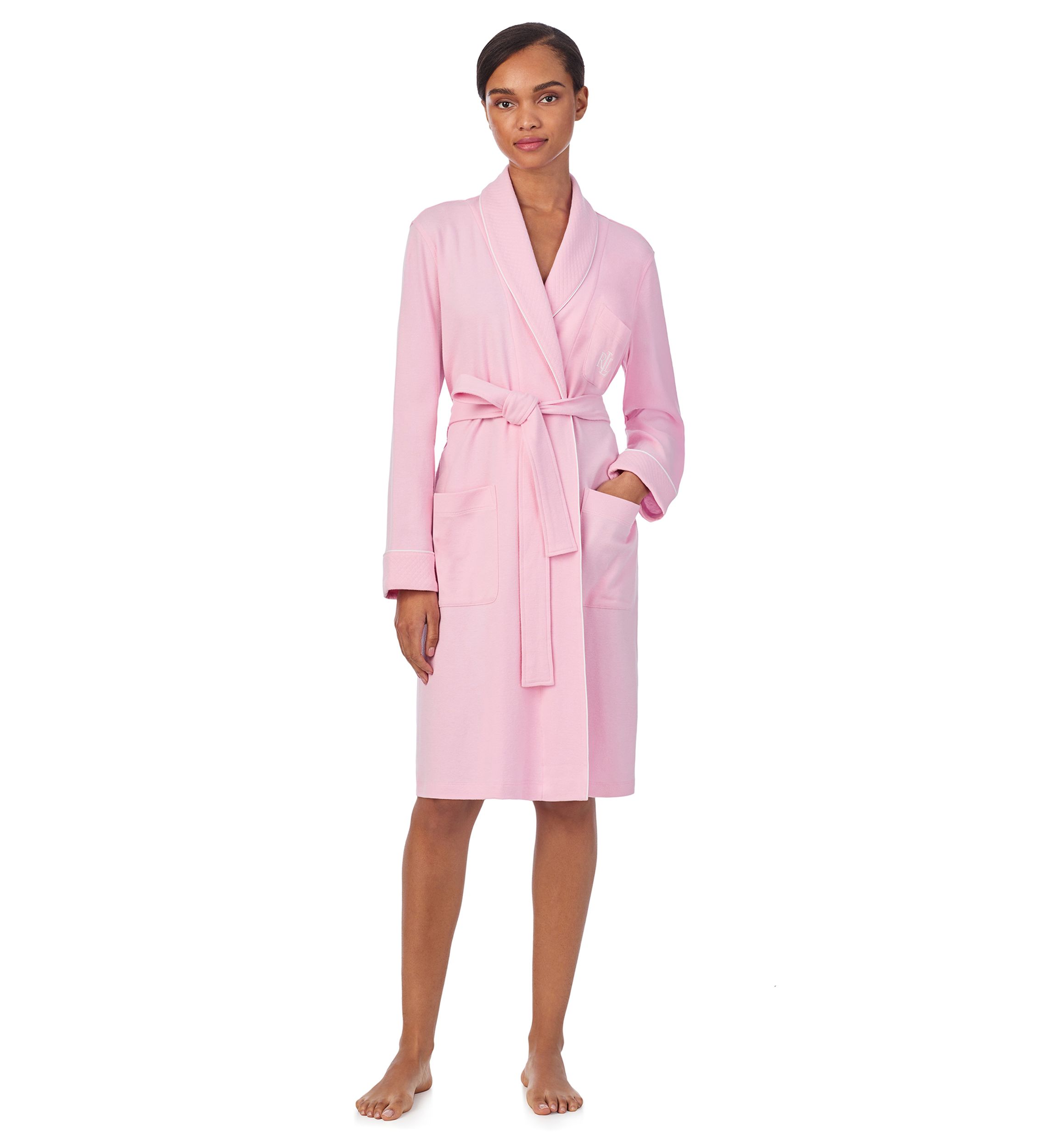 Quilted Collar Robe