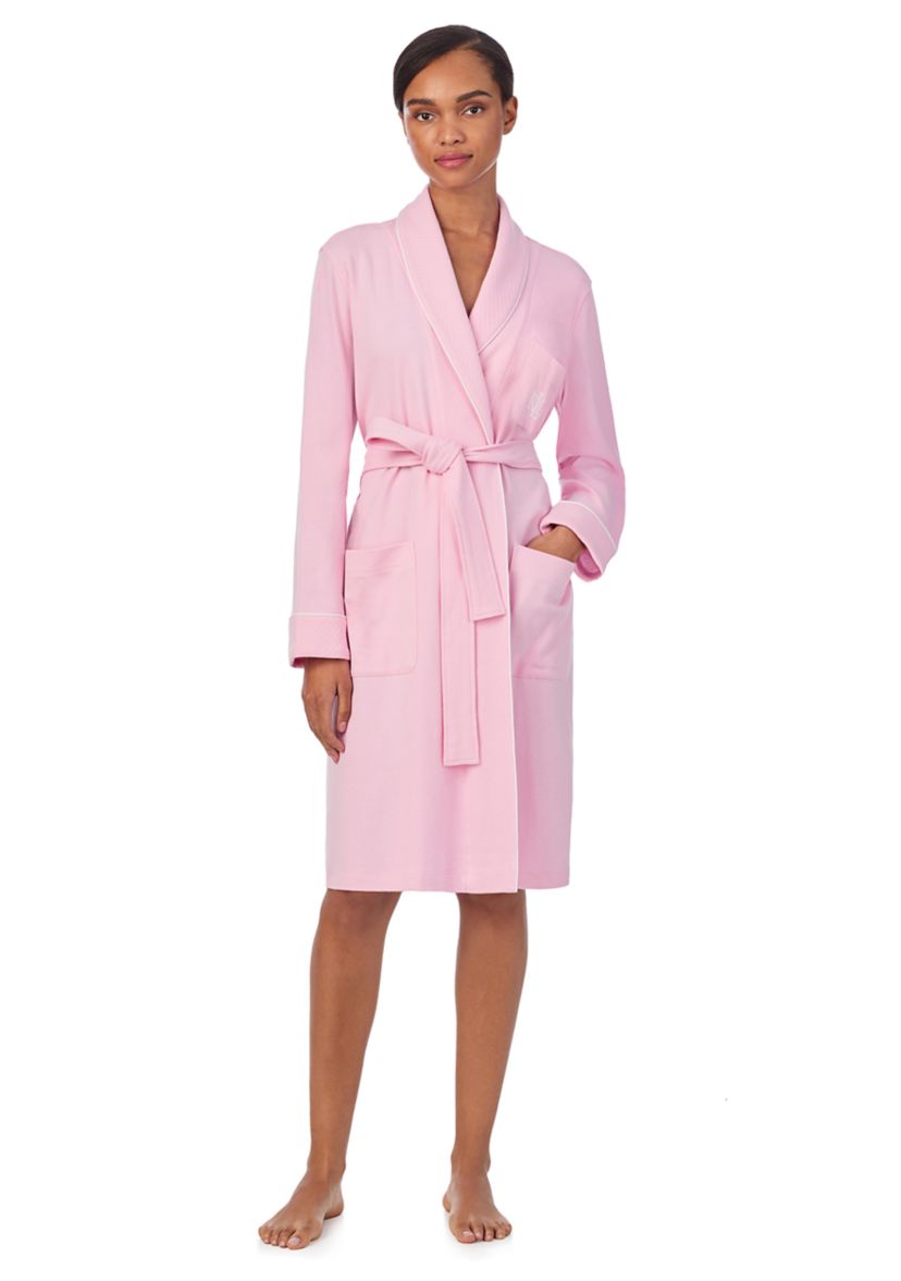 Quilted Collar Robe