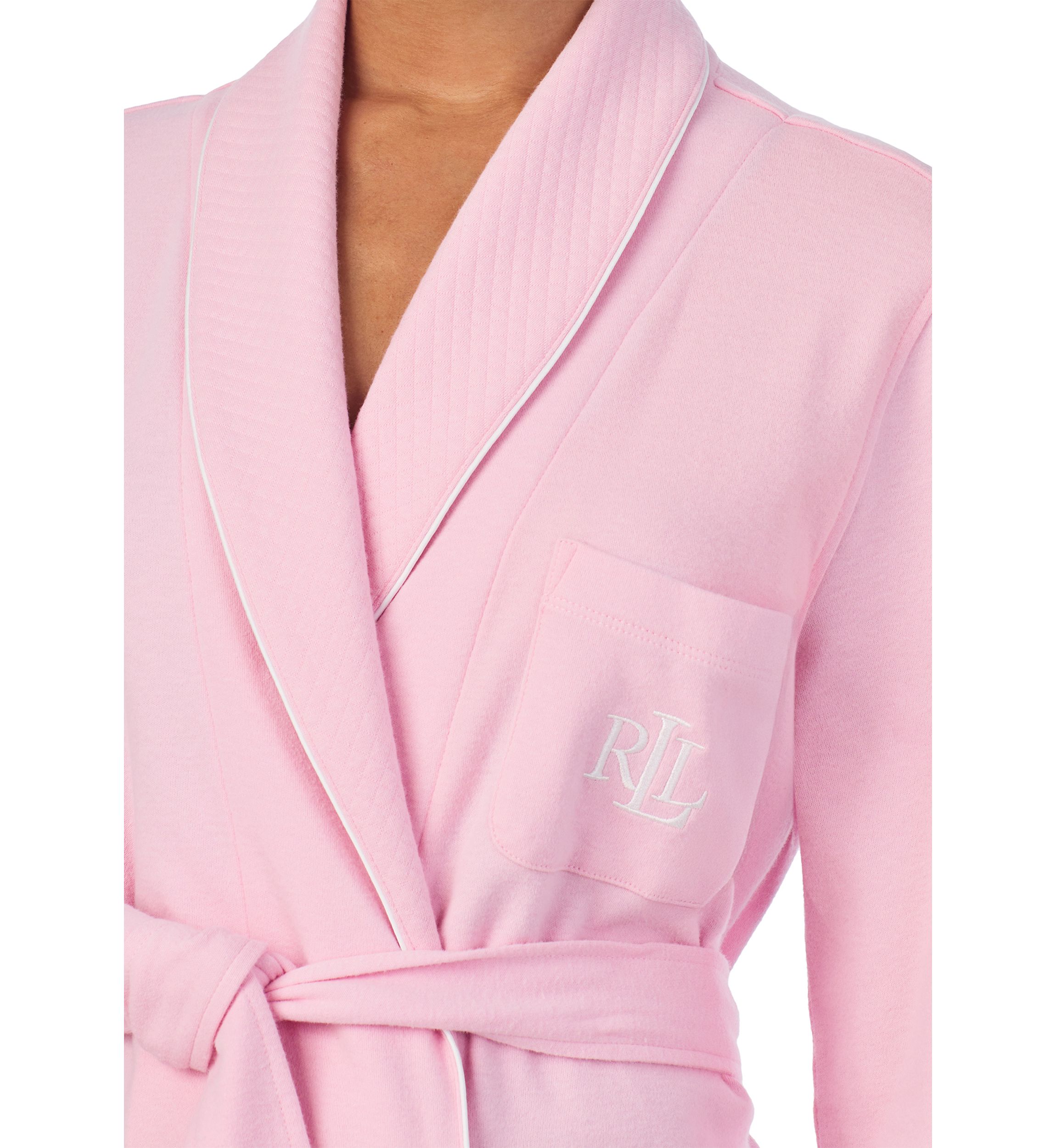 Quilted Collar Robe