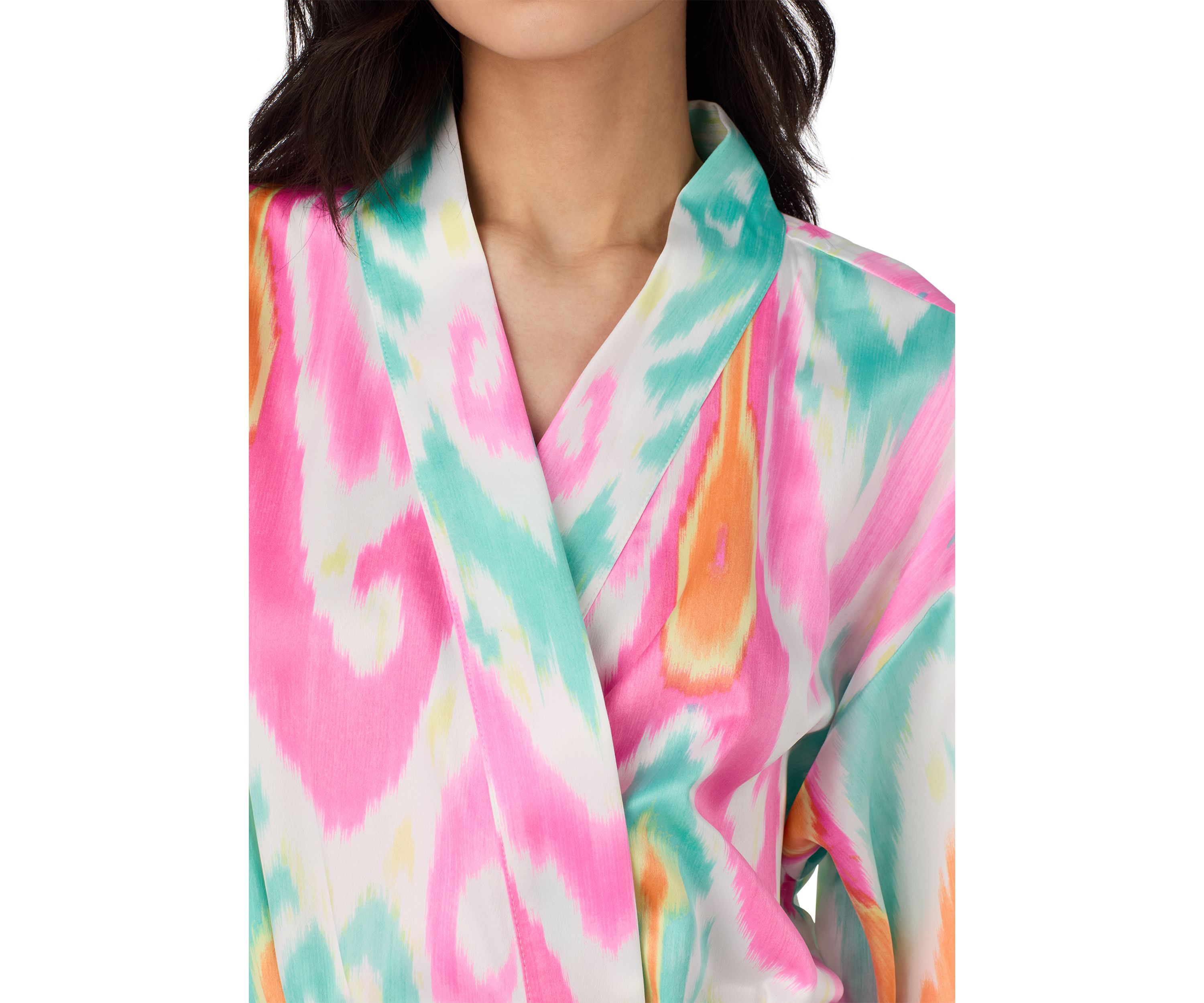 Short Kimono Wrap Robe