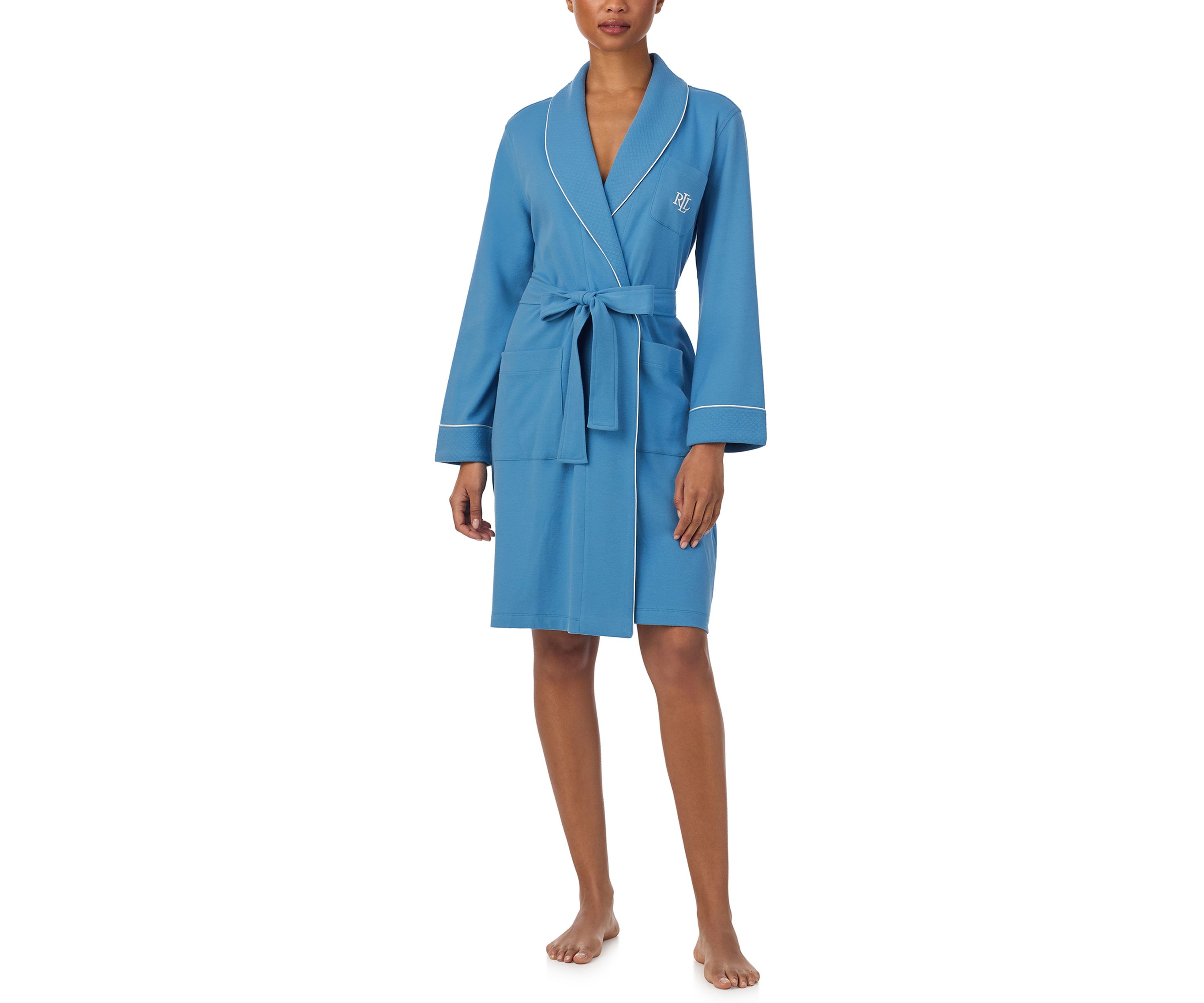 Quilted Collar Robe
