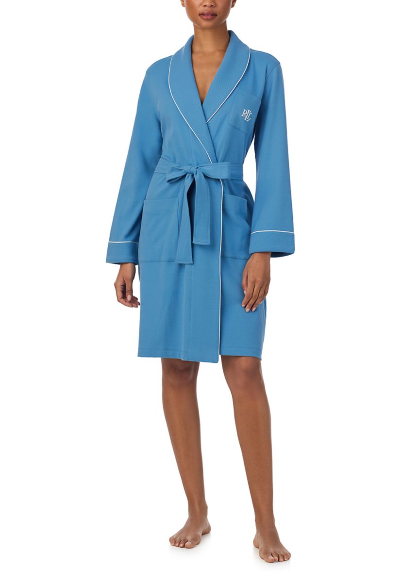 Quilted Collar Robe
