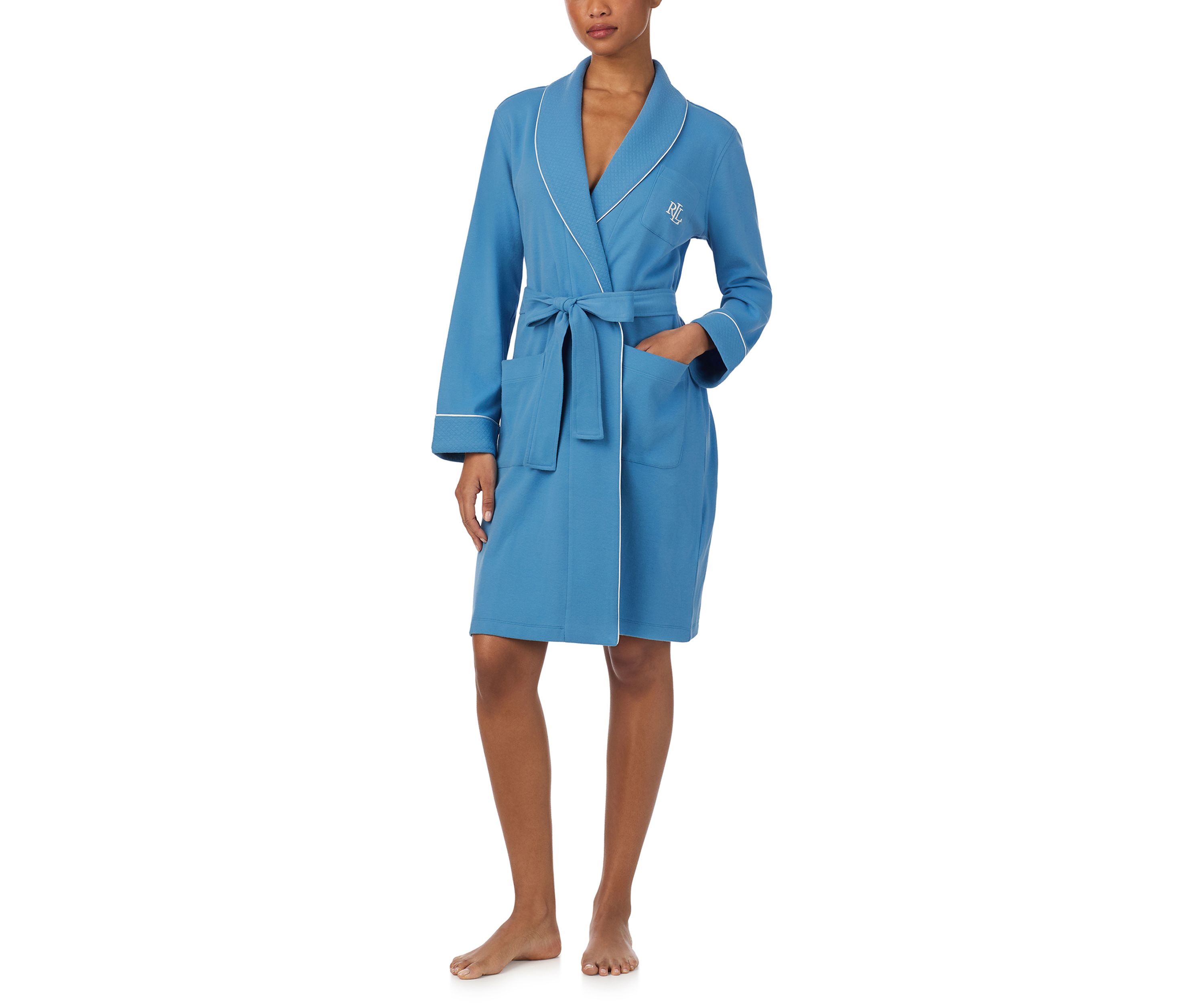 Quilted Collar Robe