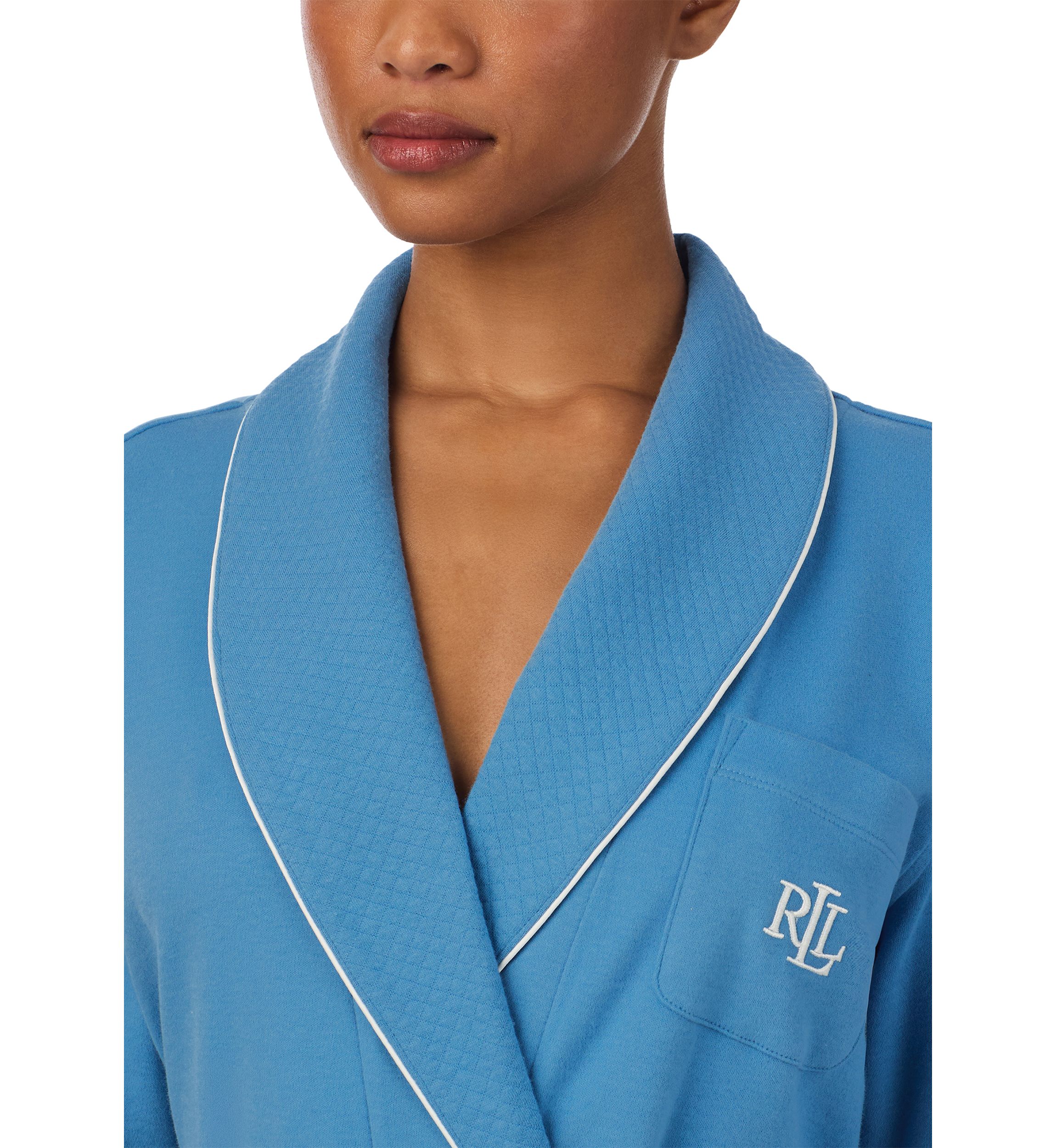 Quilted Collar Robe