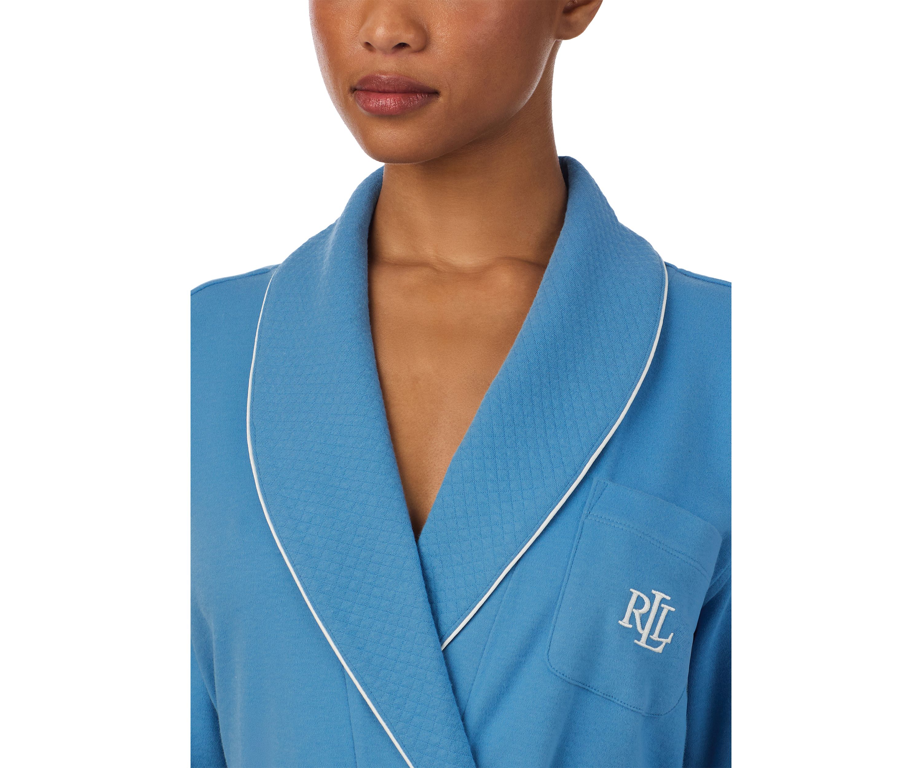 Quilted Collar Robe