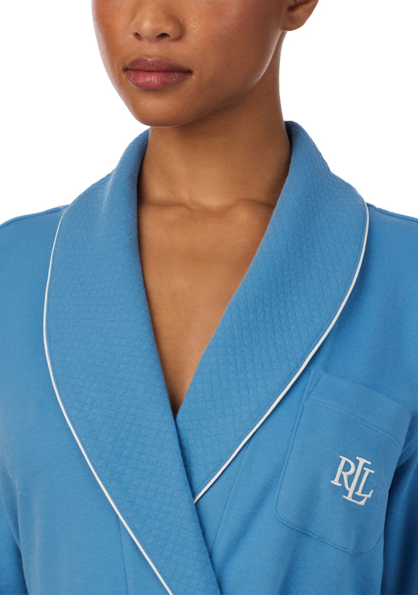 Quilted Collar Robe