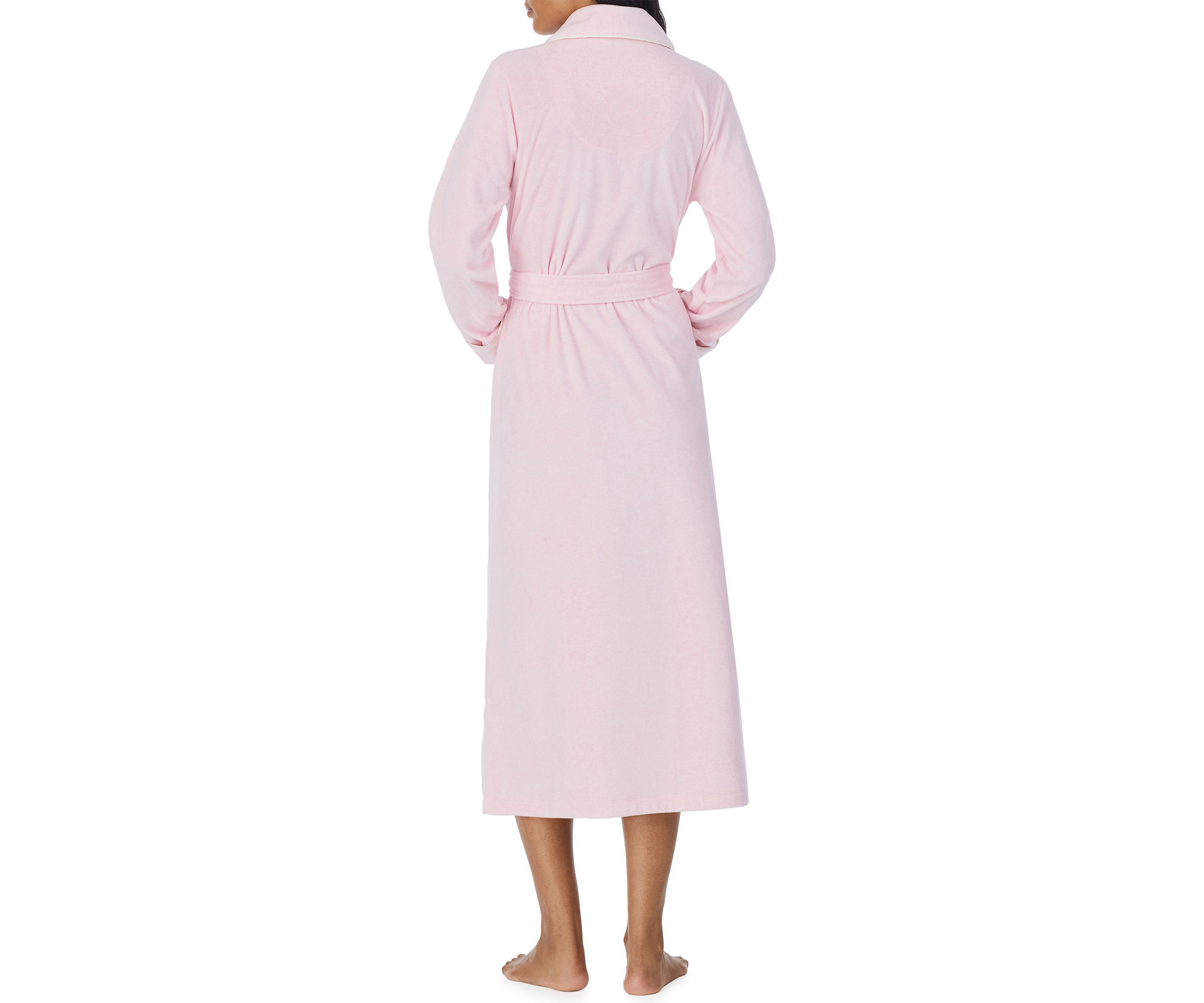 Long Sleeve Recycled Fleece Robe 