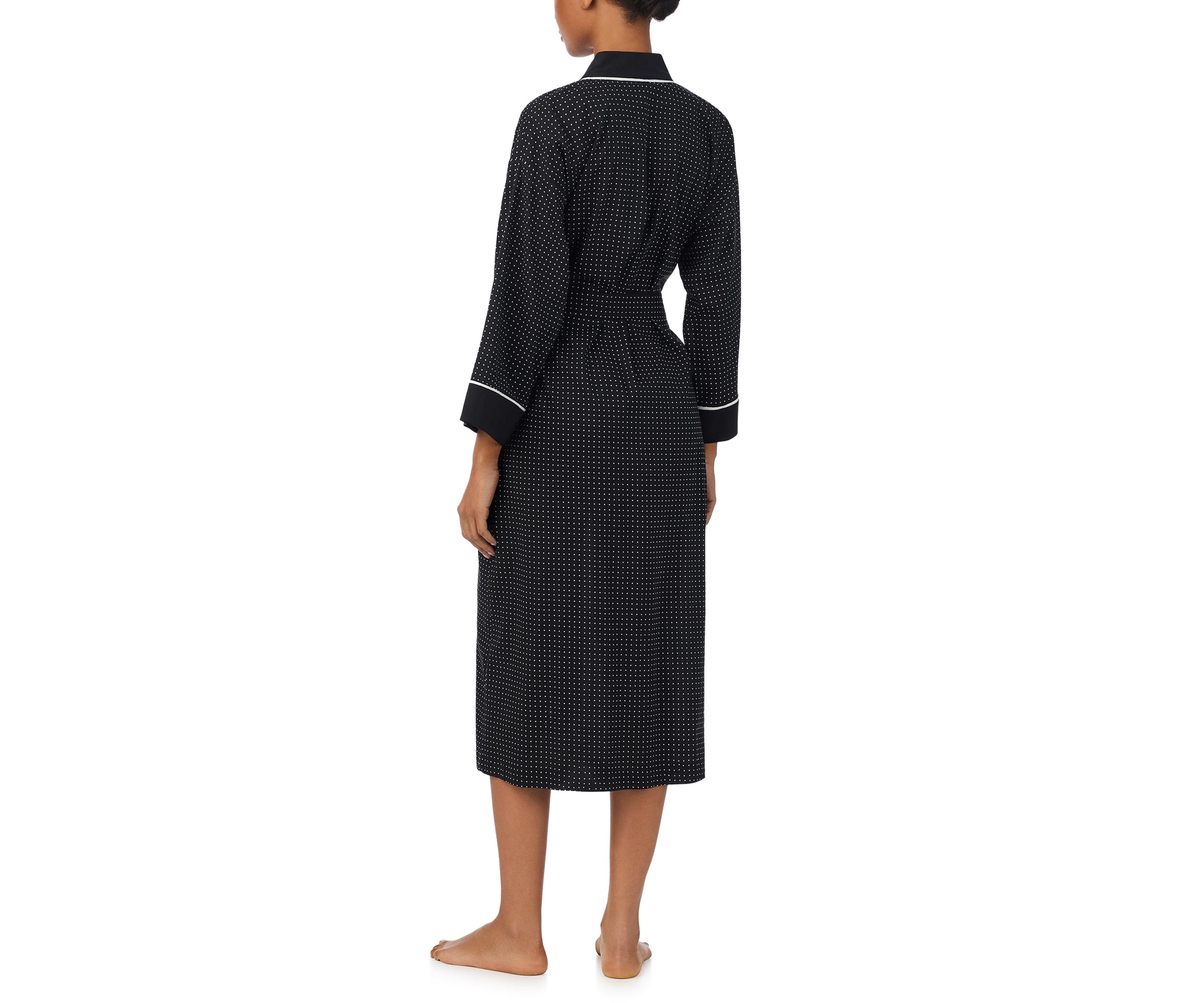  Long Sleeve Long Kimono Robe