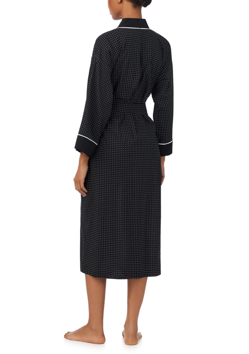  Long Sleeve Long Kimono Robe
