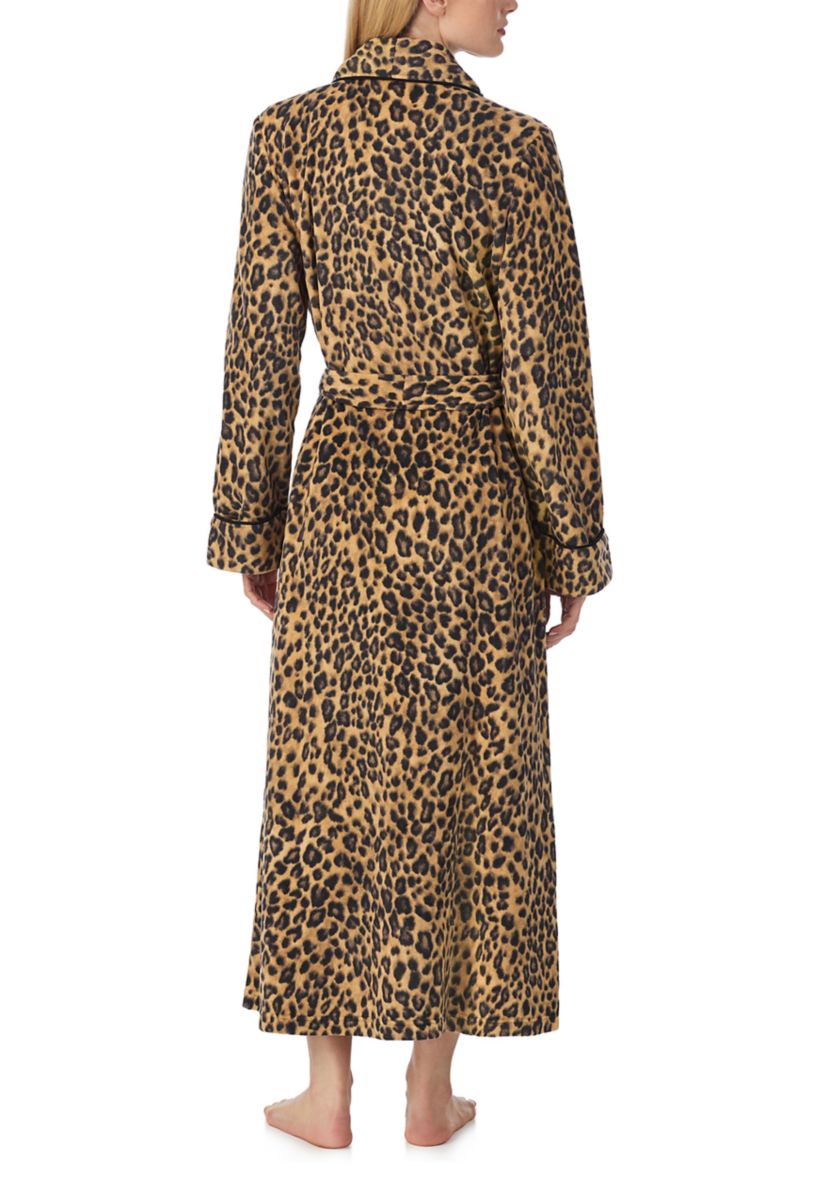 Womens Long Shawl Collar Long Robe
