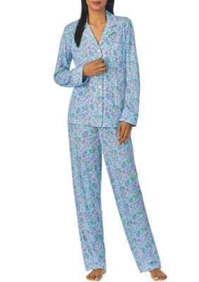 Polo Ralph Lauren The Madison Brushed Cotton Pajama Set & Reviews