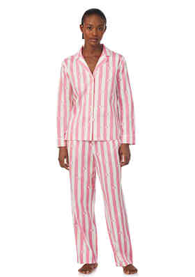 Ralph Lauren Eyelet Capri Pajama Set