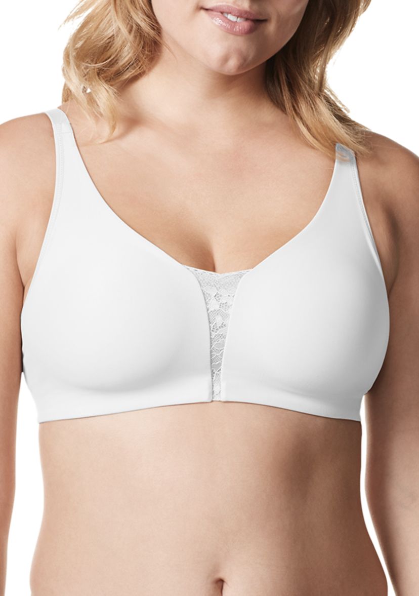 Easy Does It™ Wire Free 2 Ply Bra with Lace Center GQ8861A