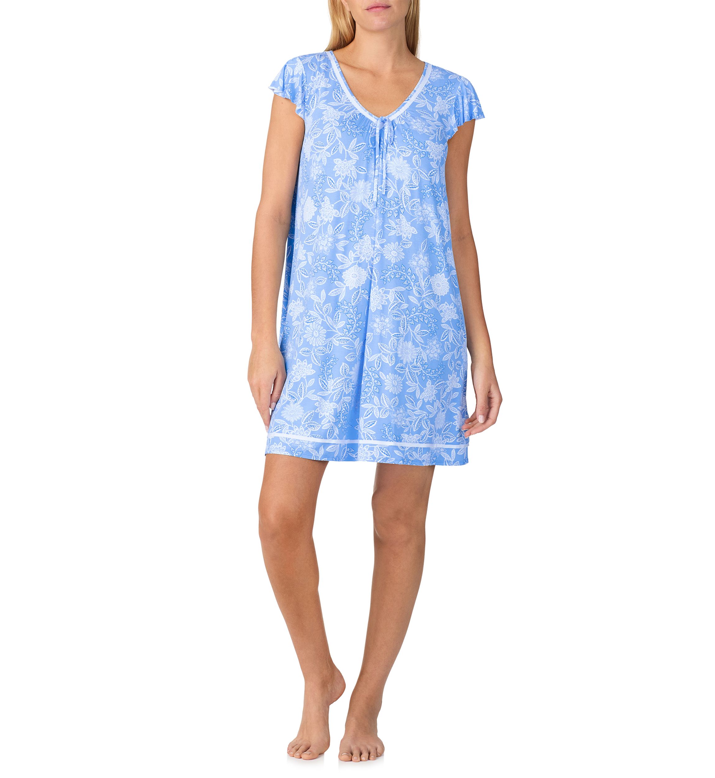 Short Sleeve Printed Chemise