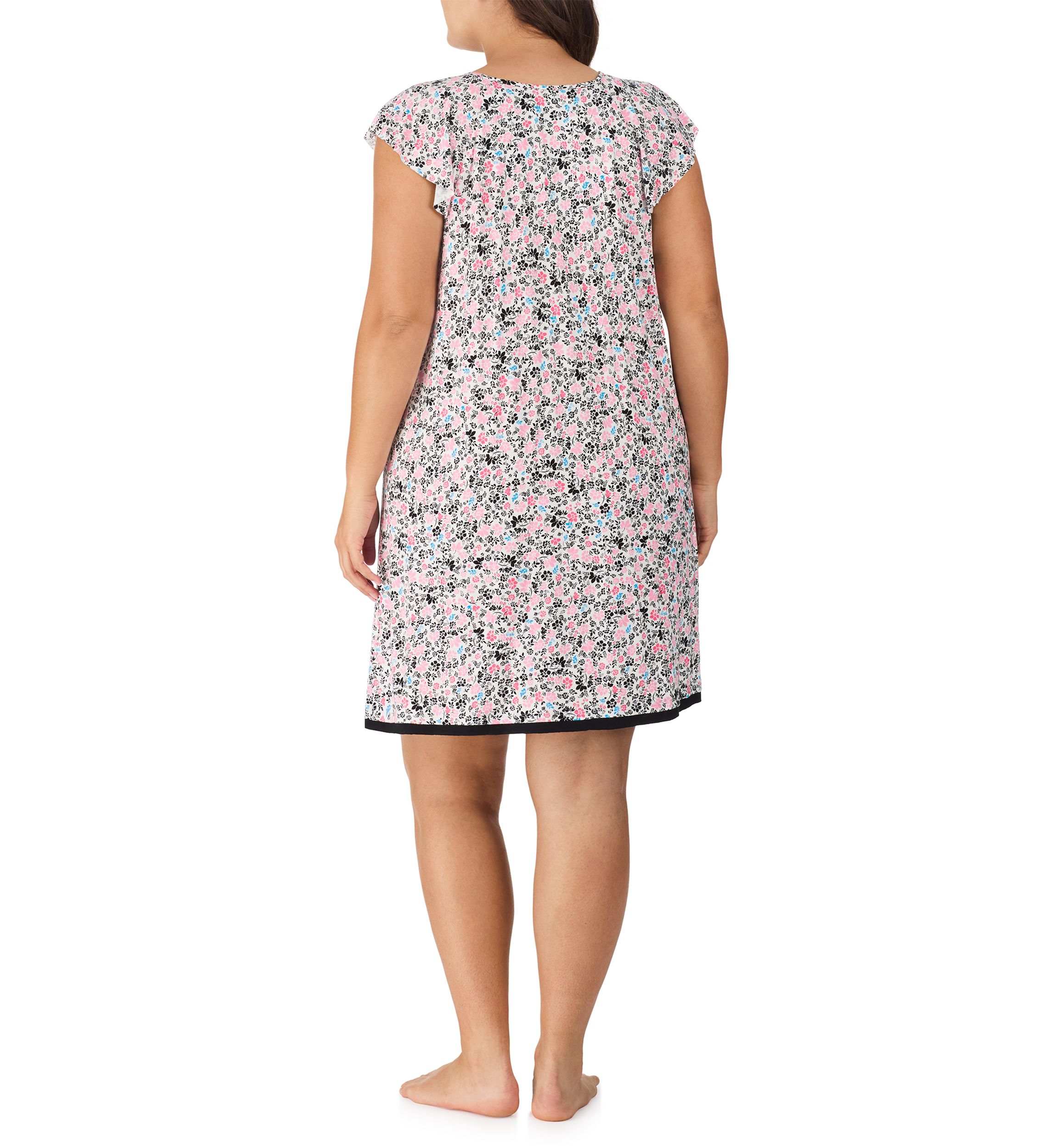 Plus Size Printed Chemise