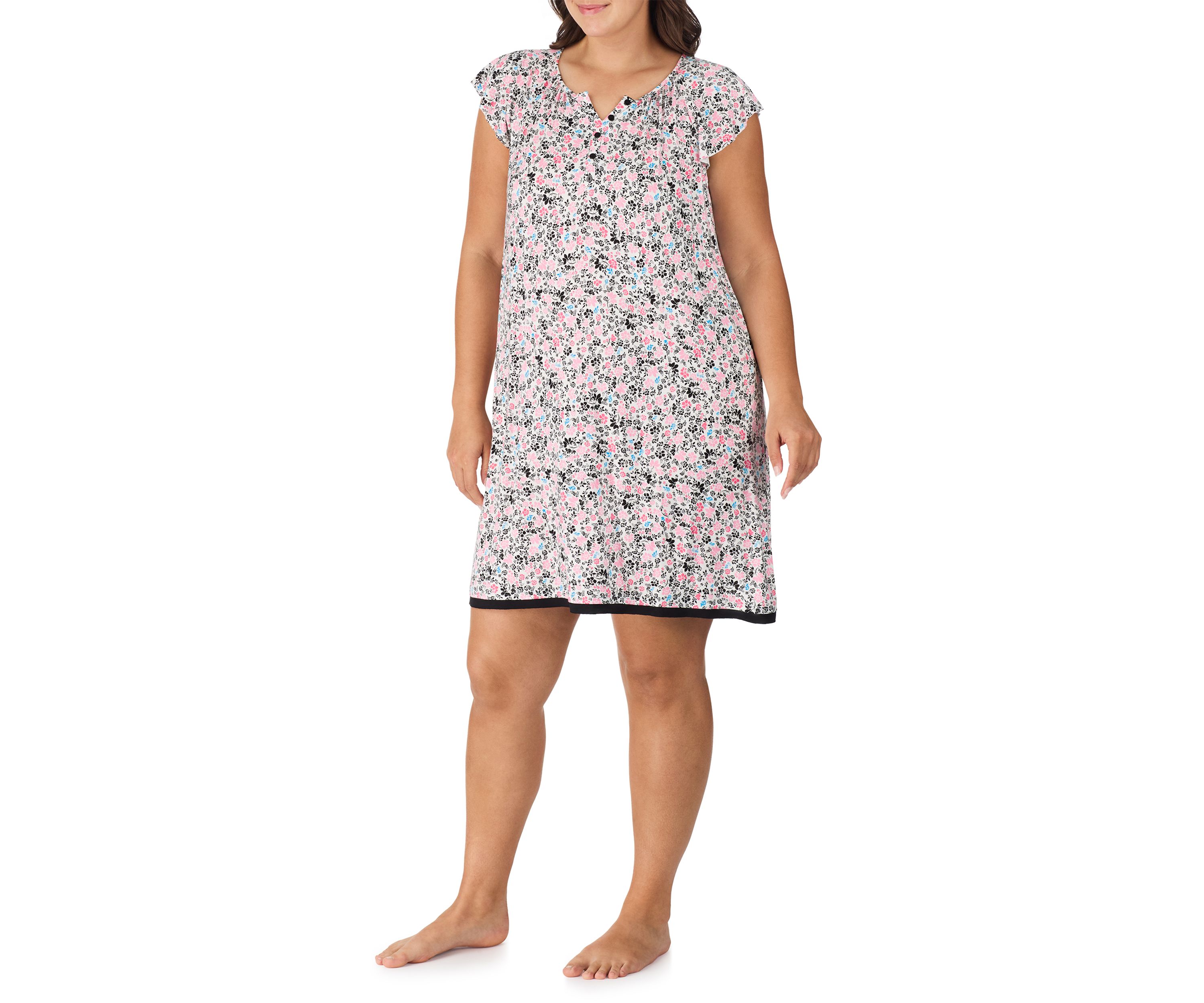 Plus Size Printed Chemise
