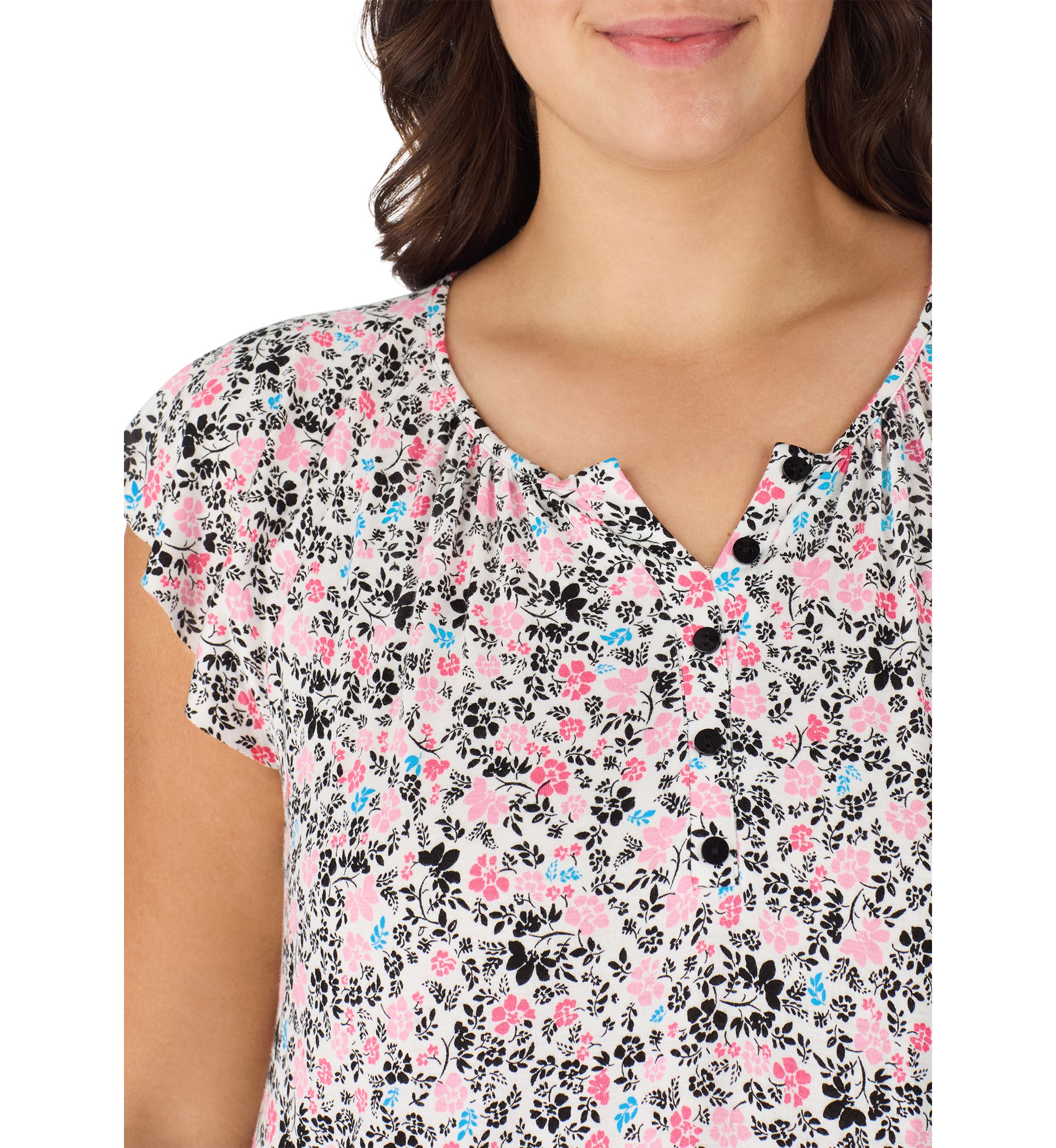 Plus Size Printed Chemise