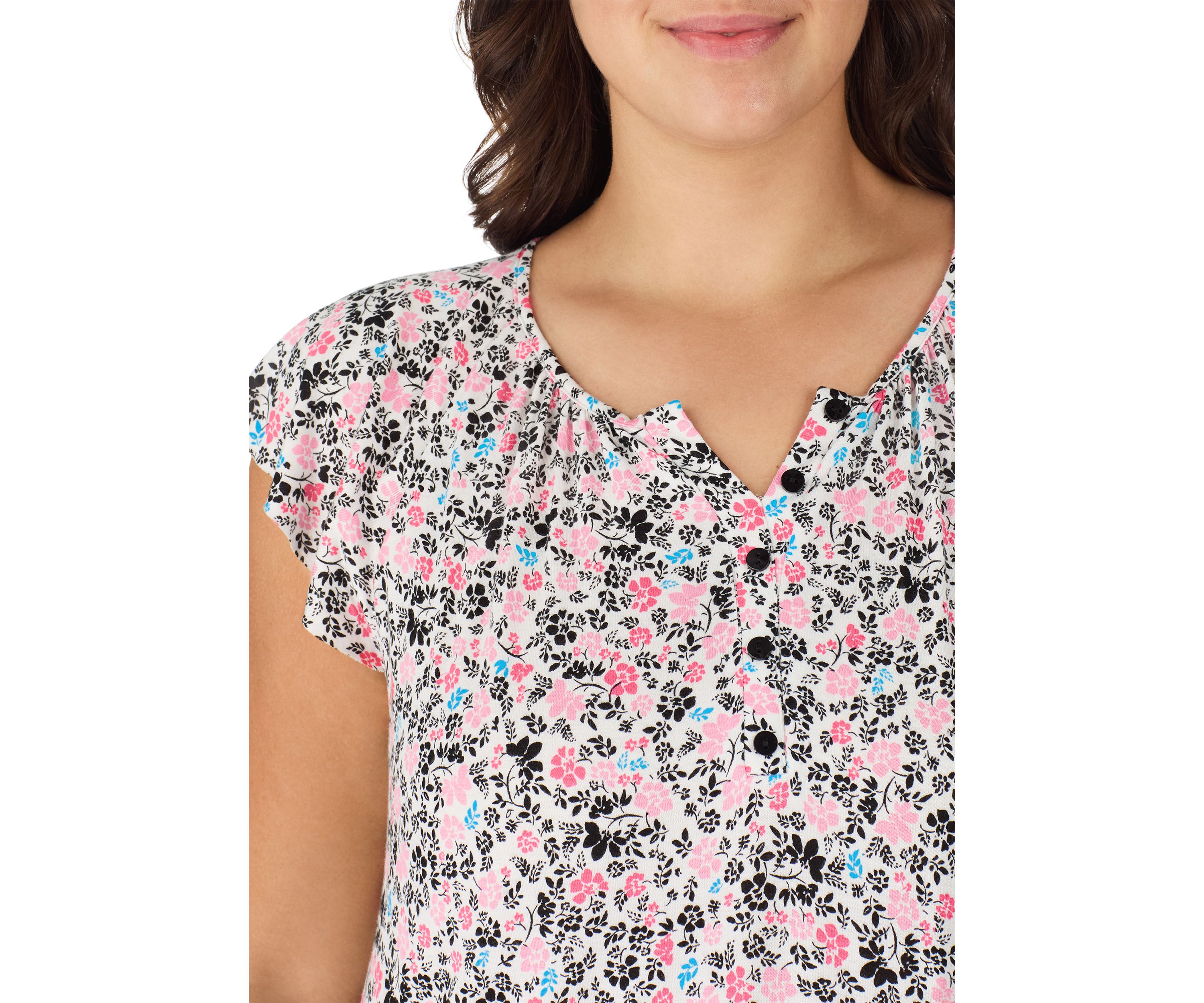 Plus Size Printed Chemise